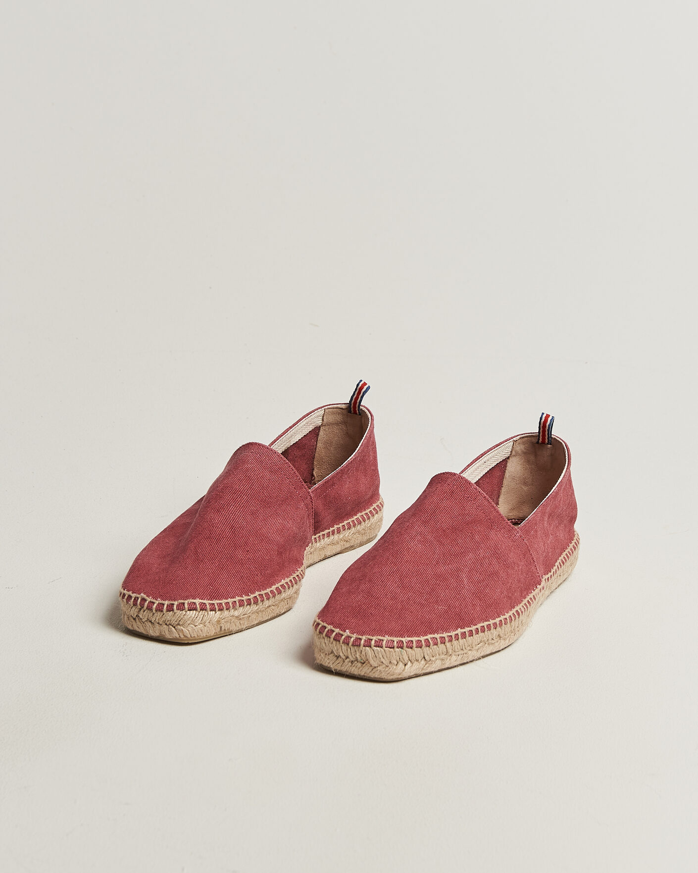 Herre | Espadrillos | Castañer | Pablo Washed Canvas Espadrilles Merlot