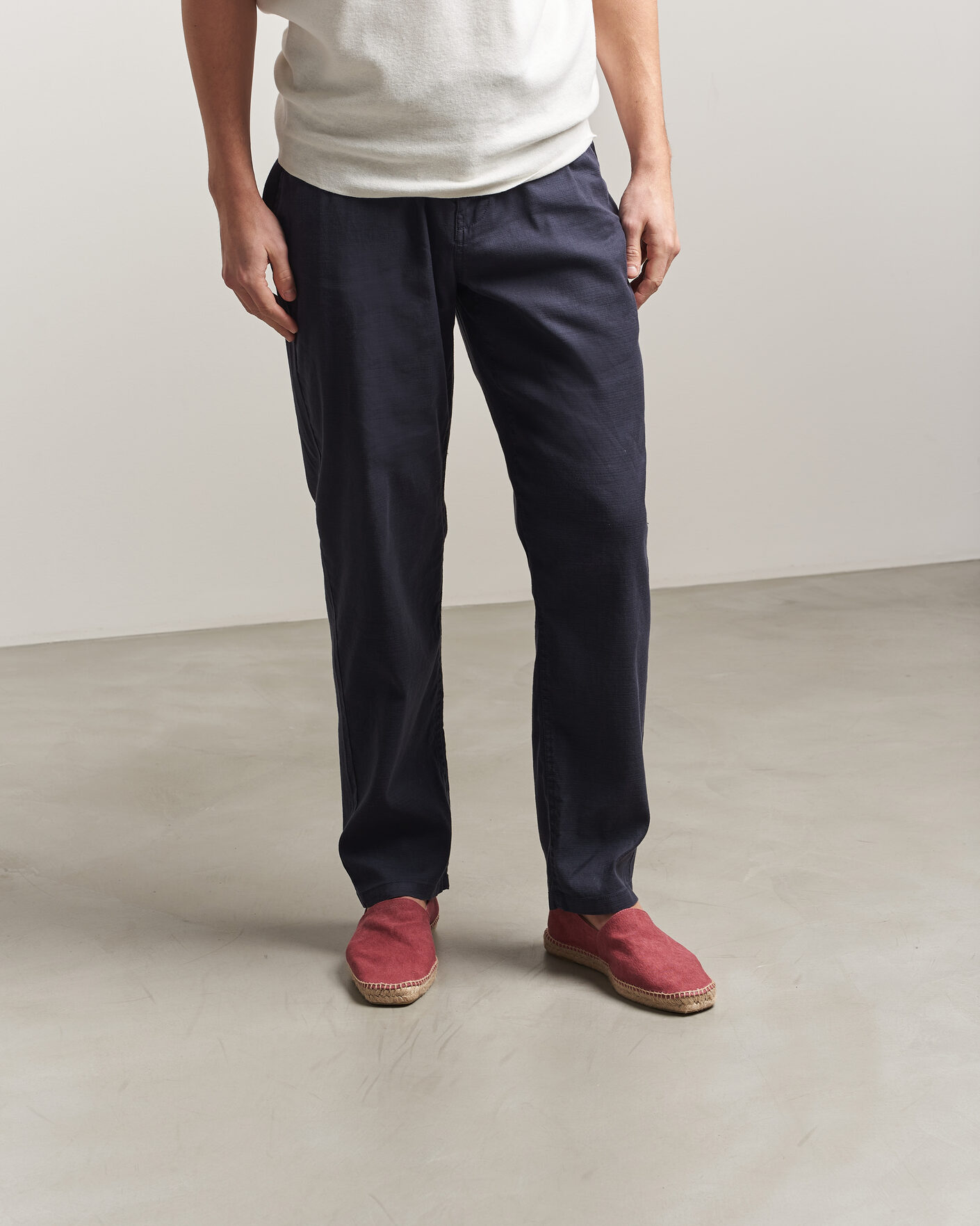 Herre | Espadrillos | Castañer | Pablo Washed Canvas Espadrilles Merlot