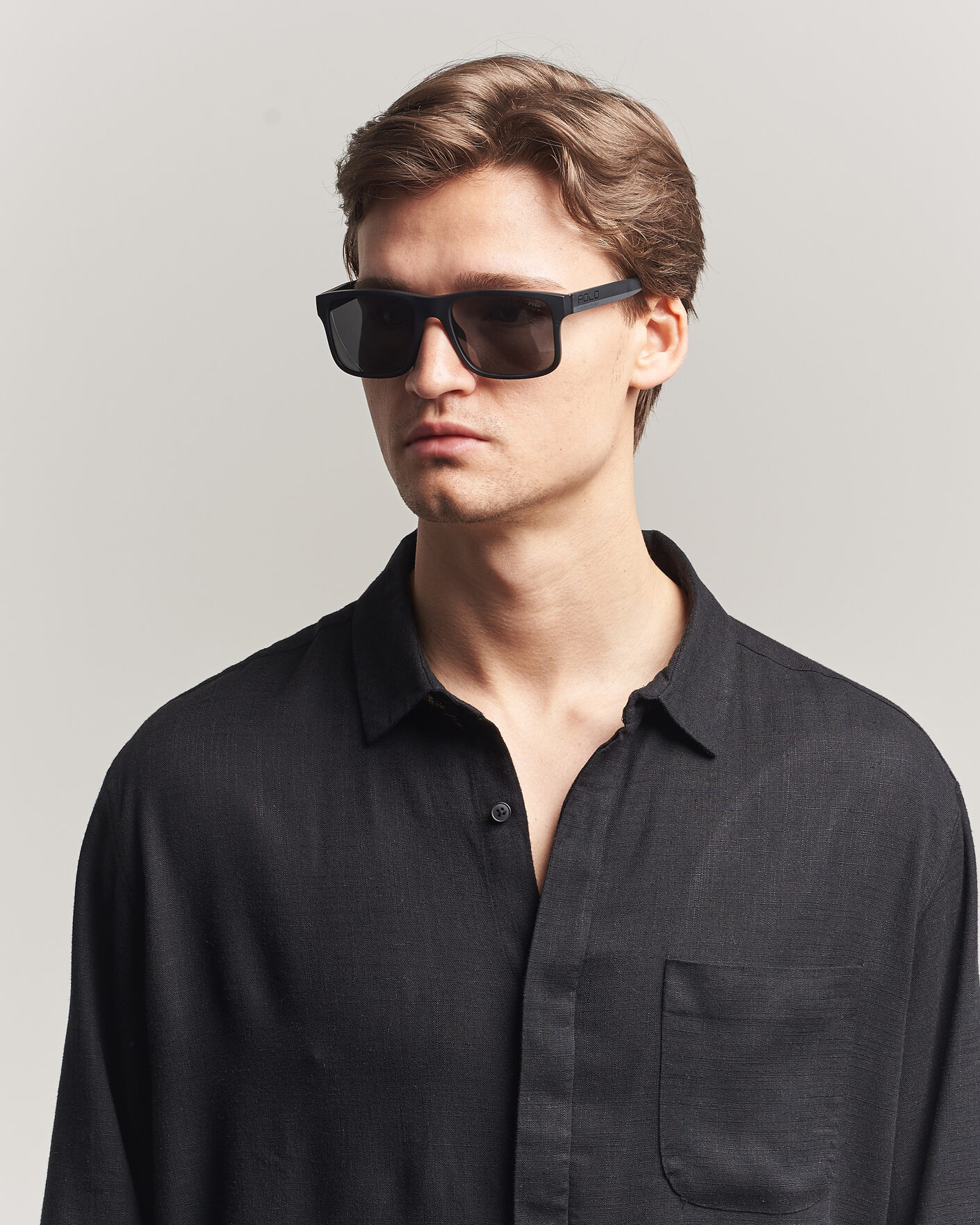 Herre | Solbriller | Polo Ralph Lauren | 0PH4195U Sunglasses Matte Black