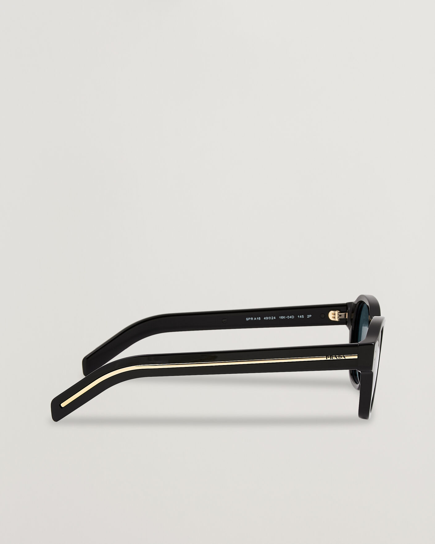 Herre | Solbriller | Prada Eyewear | 0PR A16S Sunglasses Black/green