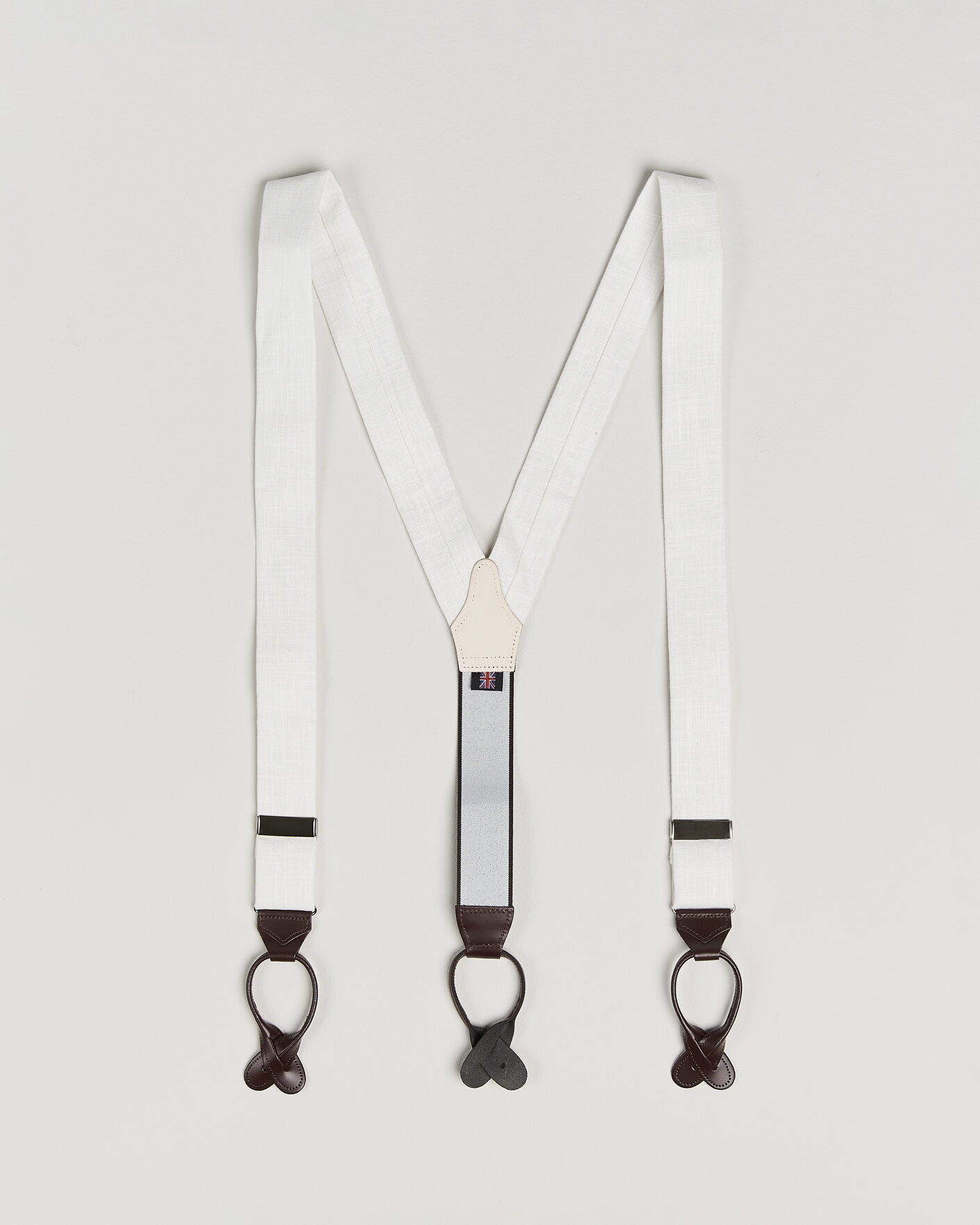 Herre | Seler | Albert Thurston | Linen Braces Ivory