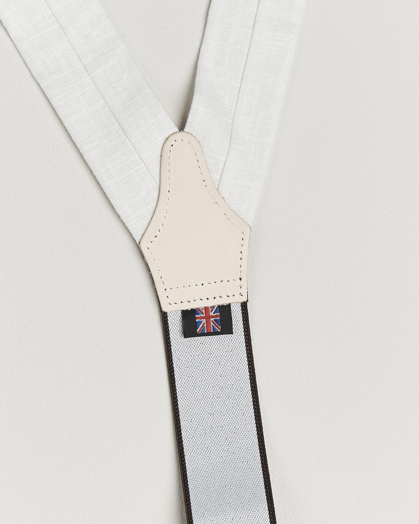 Herre | Seler | Albert Thurston | Linen Braces Ivory