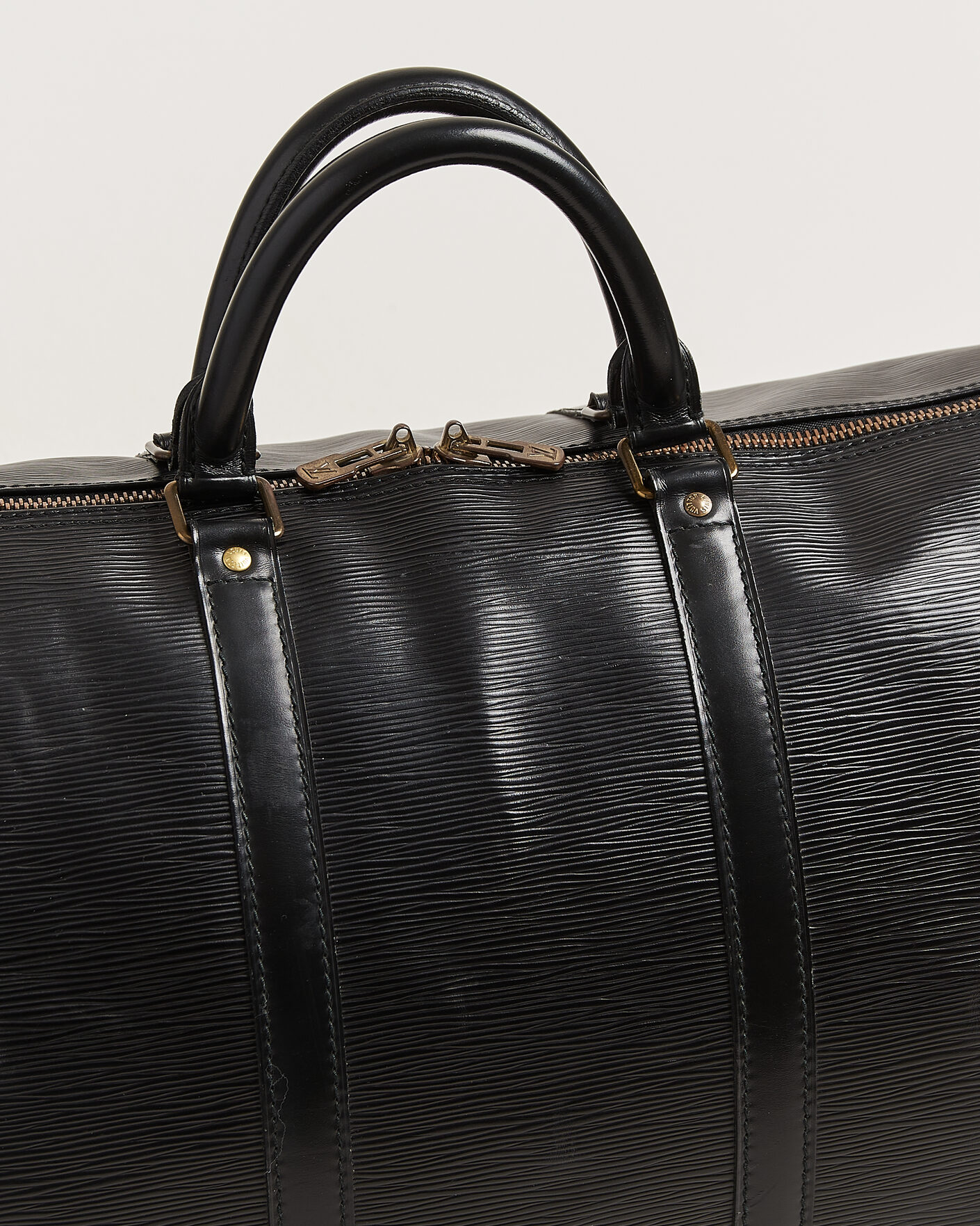 Herre | Pre-Owned & Vintage Bags | Louis Vuitton Pre-Owned | Keepall 55 Epi Leather Black