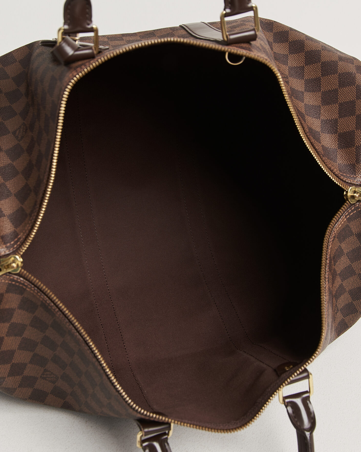 Herre | Pre-Owned & Vintage Bags | Louis Vuitton Pre-Owned | Keepall 50 Damier Ebene