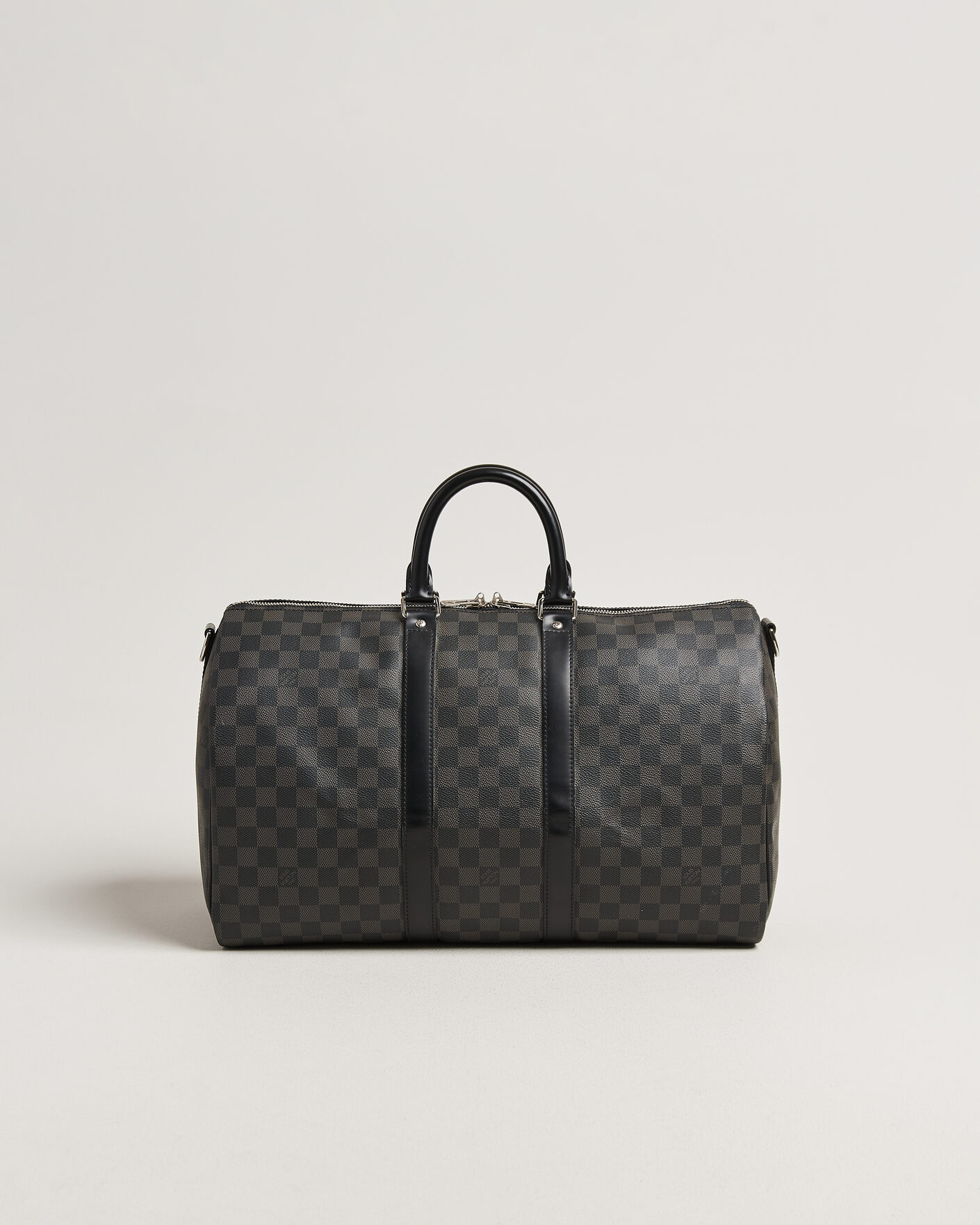 Herre | Pre-Owned & Vintage Bags | Louis Vuitton Pre-Owned | Keepall Bandouliére 45 Damier Graphite