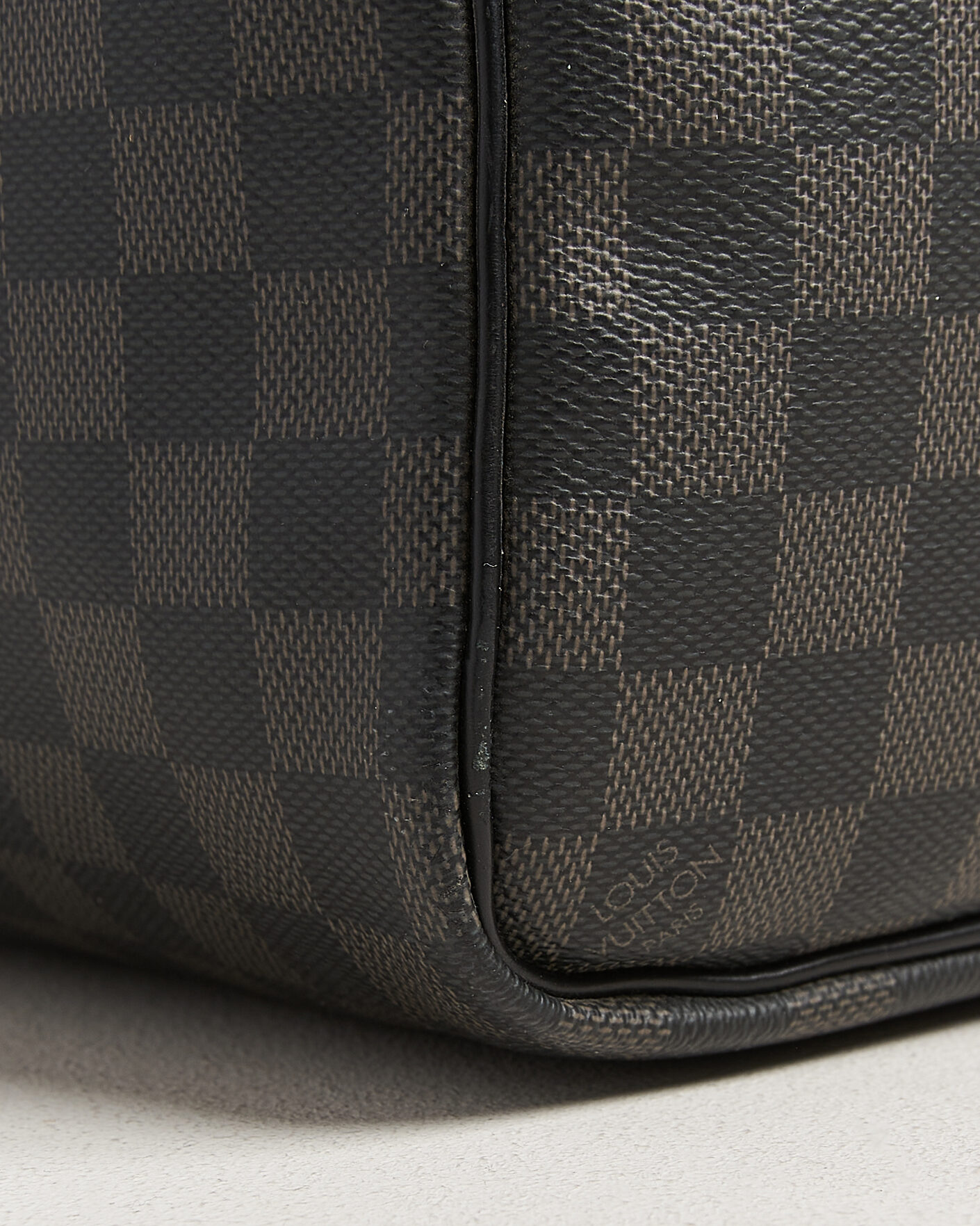 Herre | Pre-Owned & Vintage Bags | Louis Vuitton Pre-Owned | Keepall Bandouliére 45 Damier Graphite