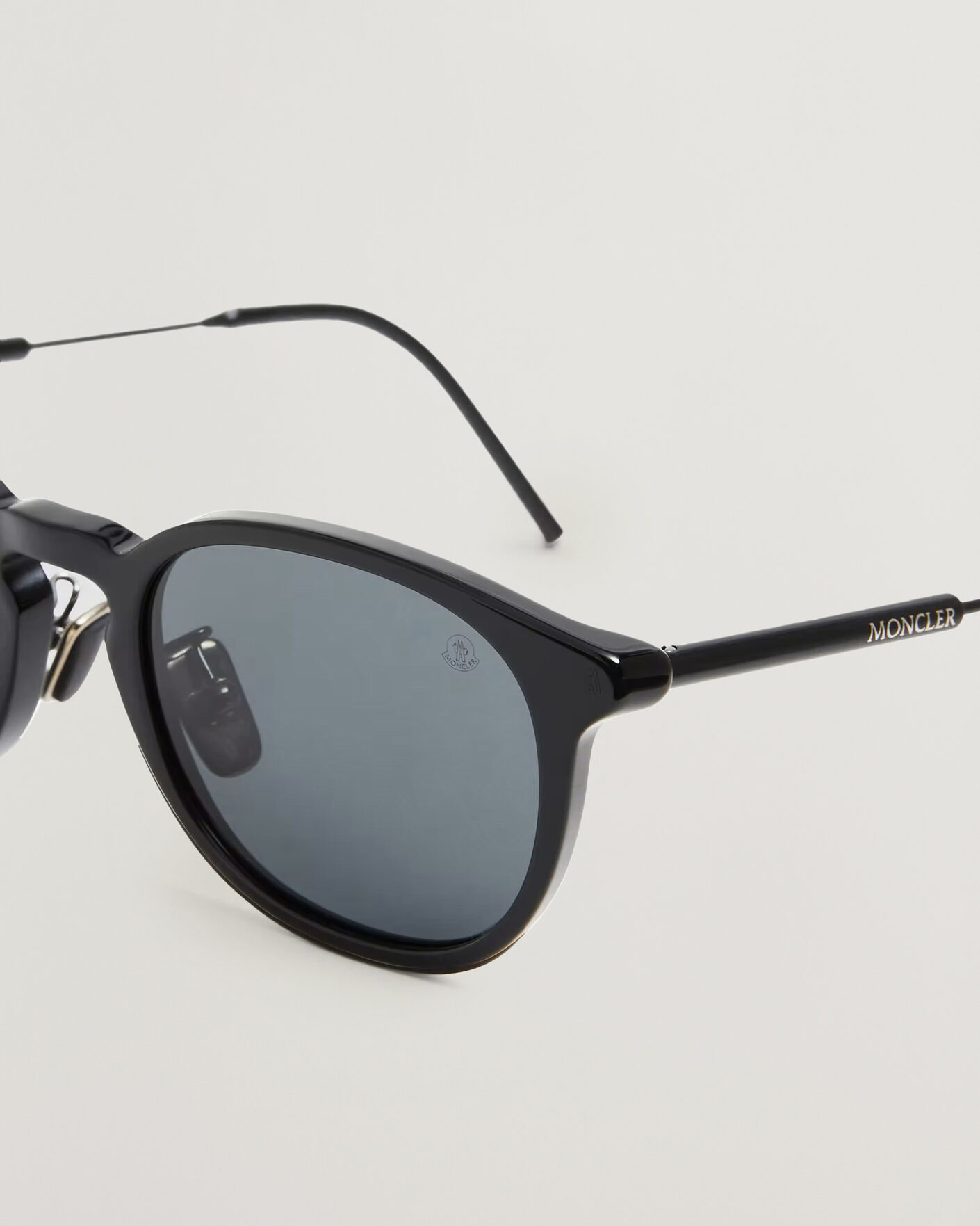 Herre | Solbriller | Moncler Lunettes | Barbb Sunglasses Shiny Black