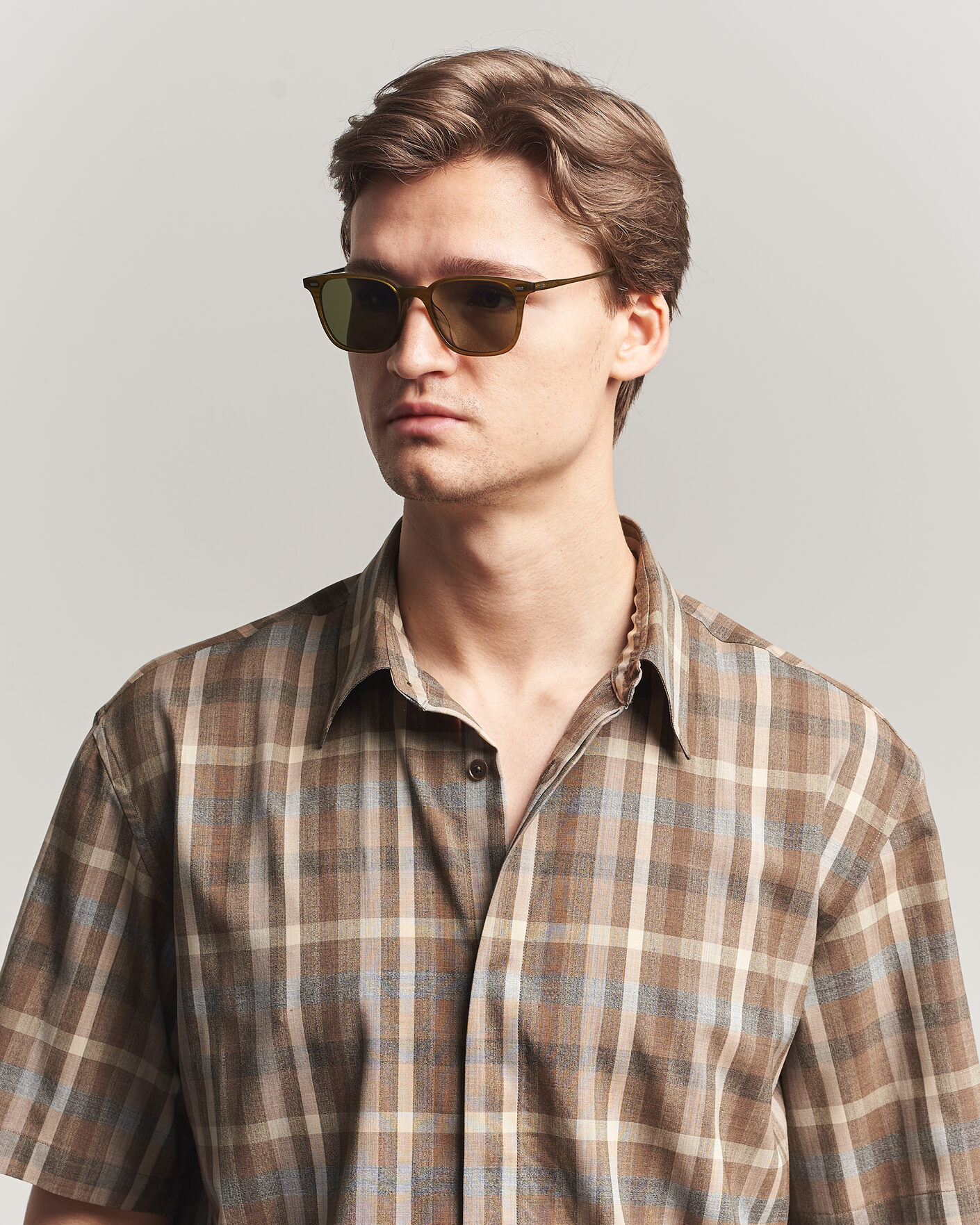 Herre | Solbriller | Oliver Peoples | Laedin Sunglasses Olive