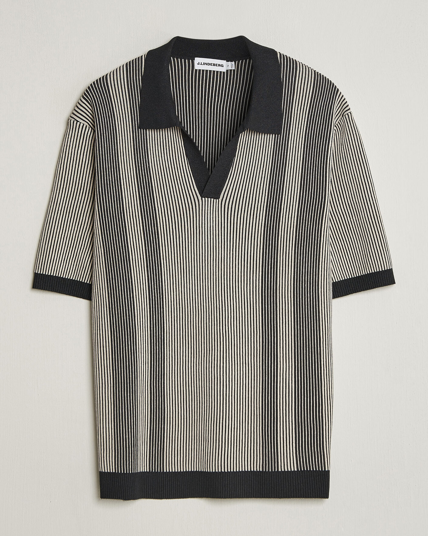 Herre | Polotrøjer | J.Lindeberg | Sal Knitted Polo Moonbeam