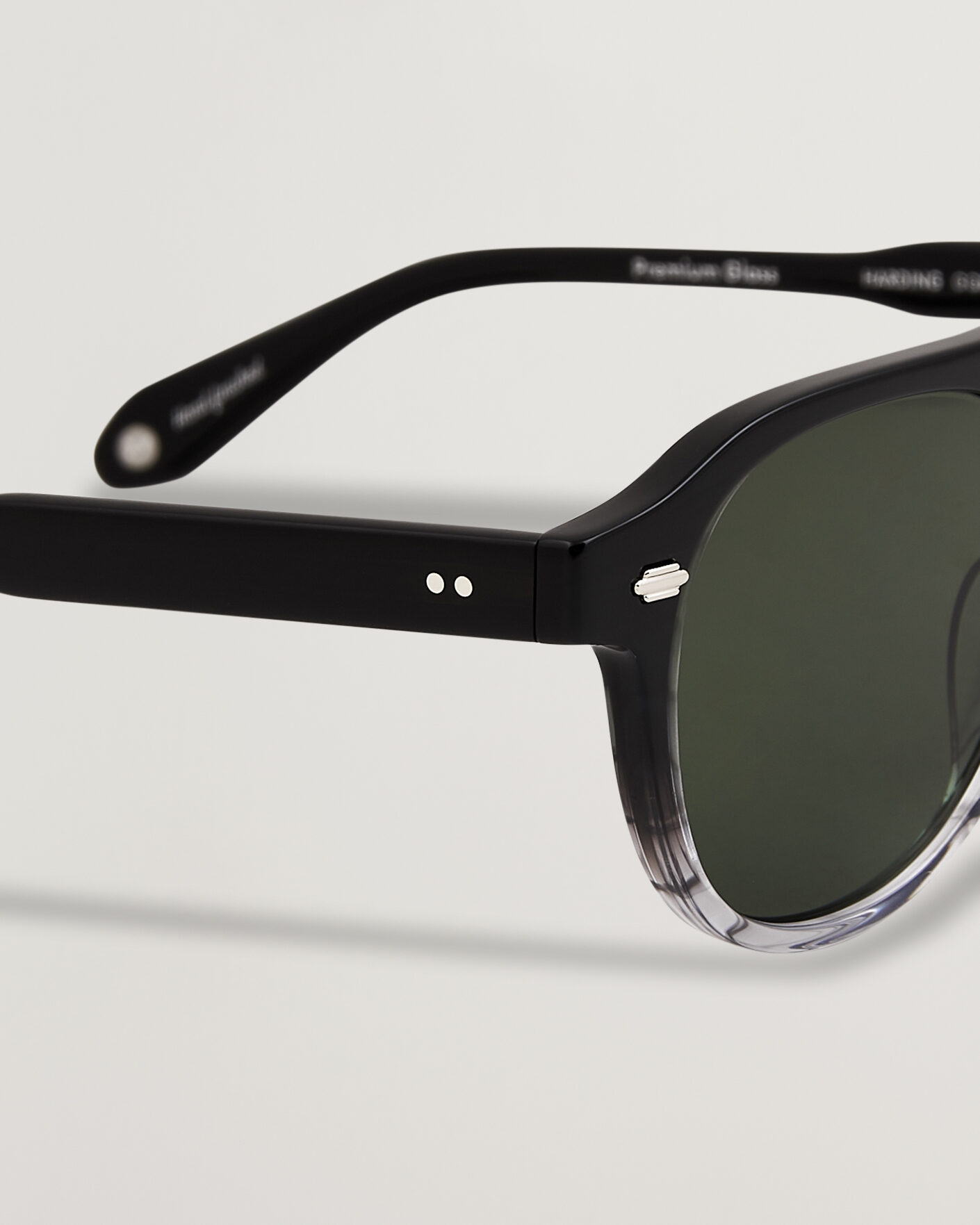 Herre | Solbriller | Garrett Leight | Harding Sunglasses Grey Quartz