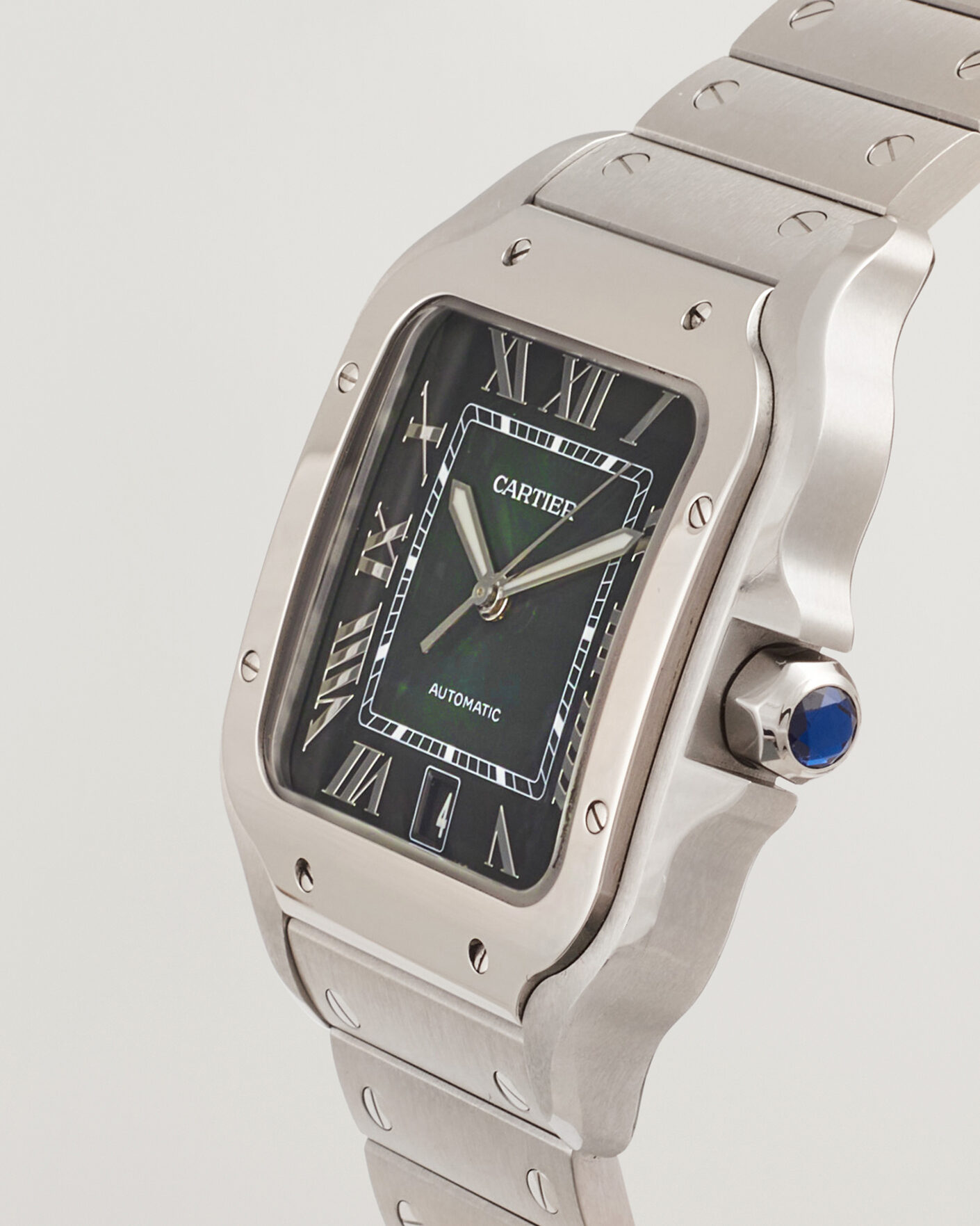 Herre | Pre-Owned & Vintage Watches | Cartier Pre-Owned | Santos Large 