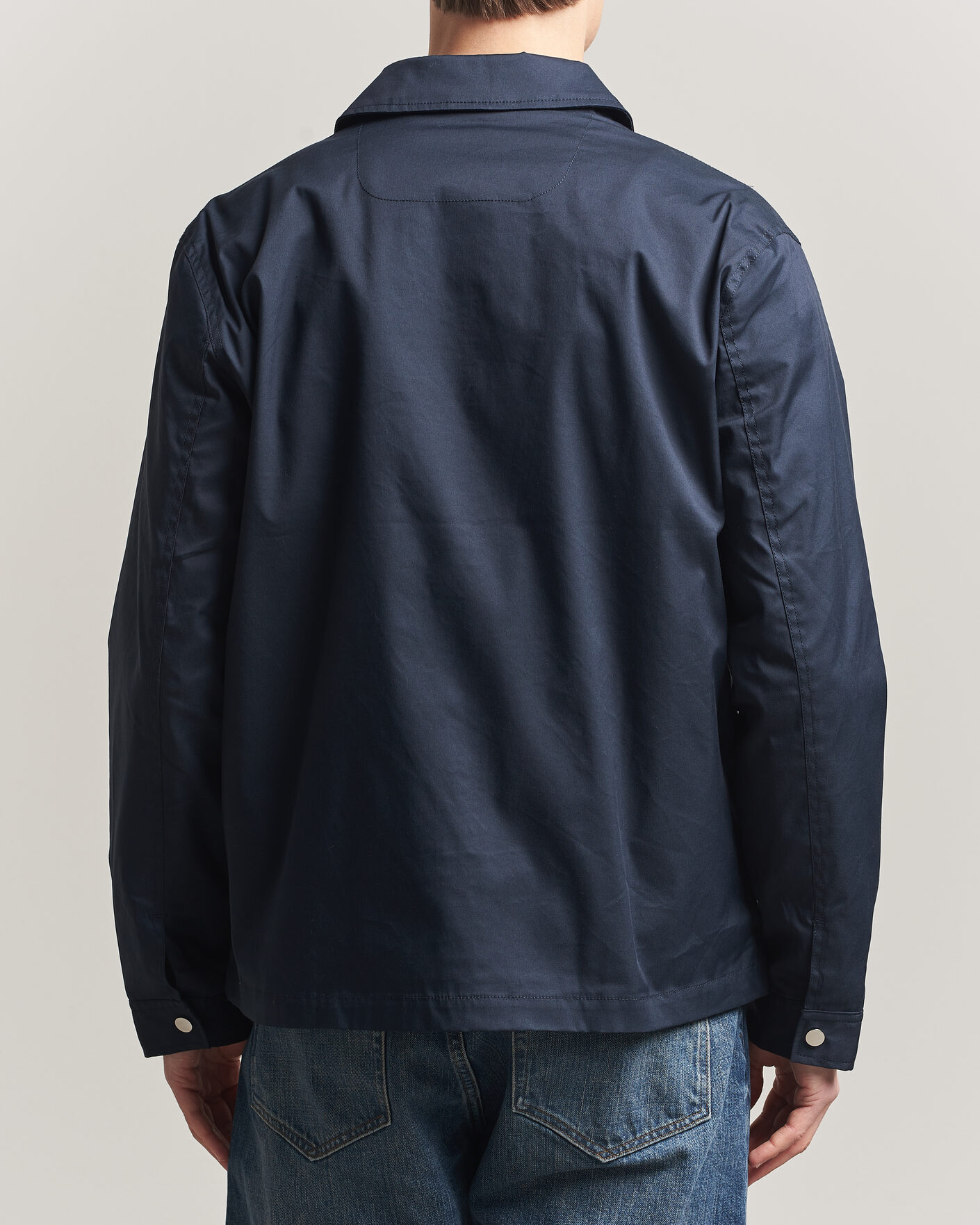Herre | Jakker | A Day's March | Garland Cotton Jacket Navy
