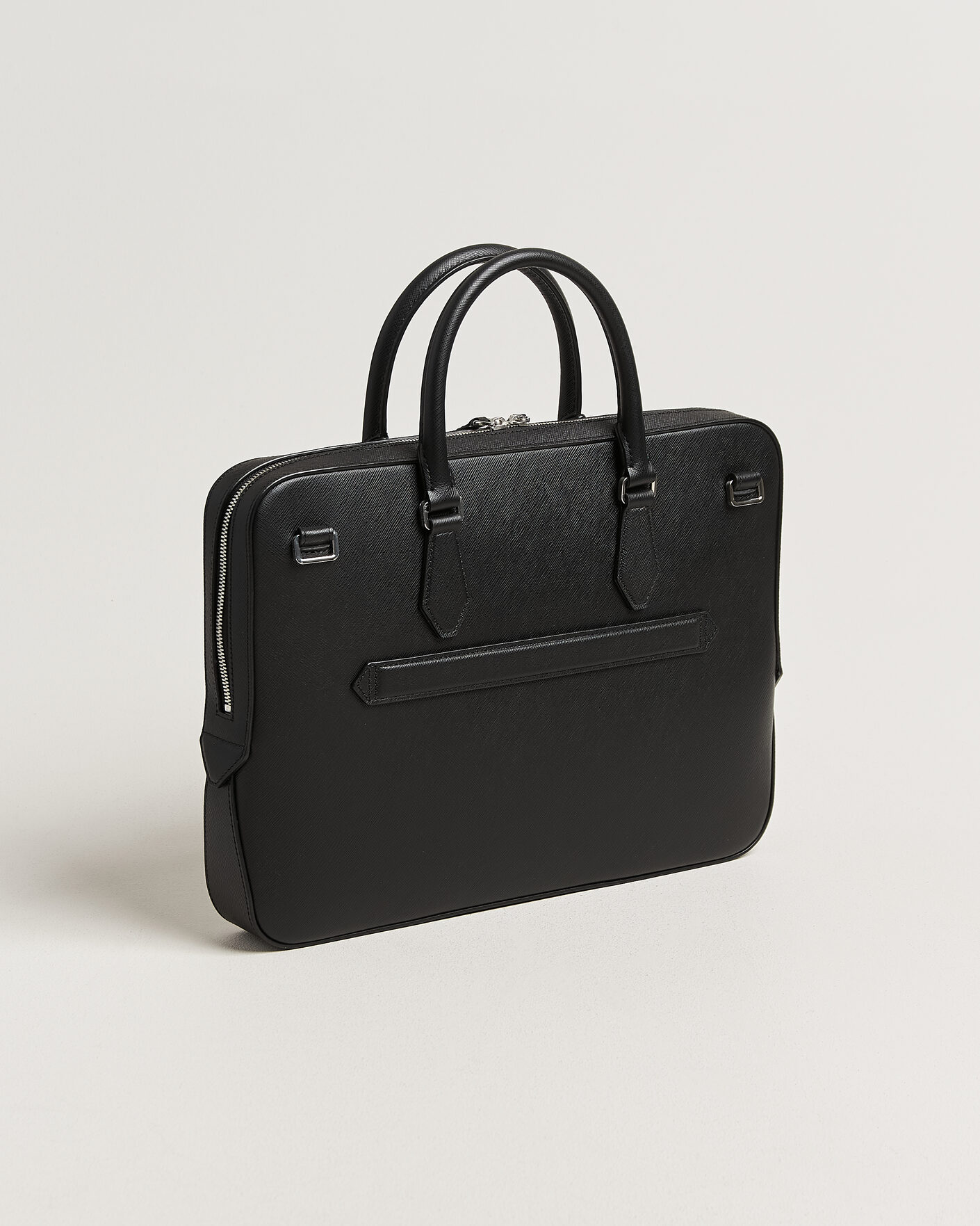 Herre | Tasker | Montblanc | Thin Sartorial Leather Briefcase Black