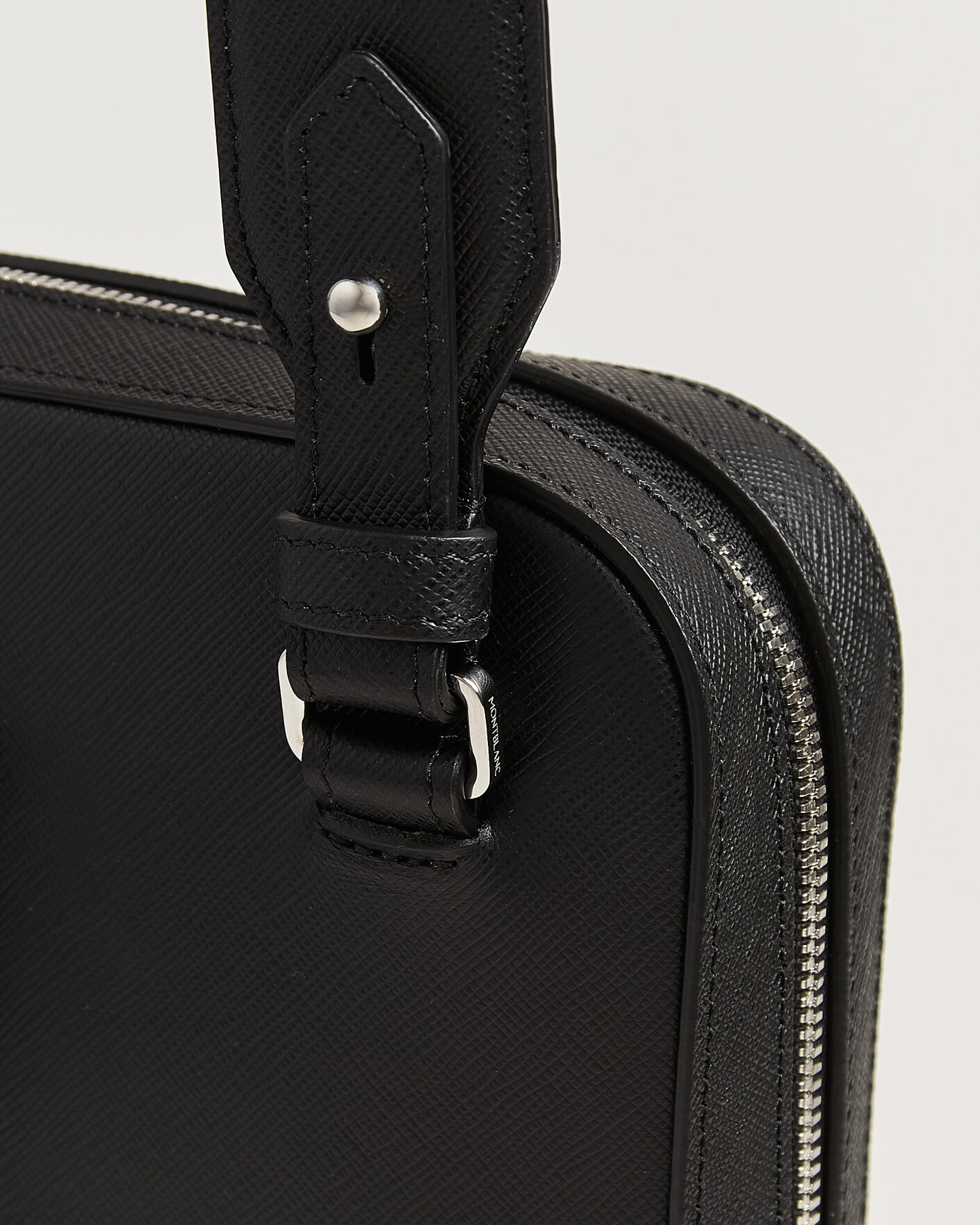 Herre | Tasker | Montblanc | Thin Sartorial Leather Briefcase Black