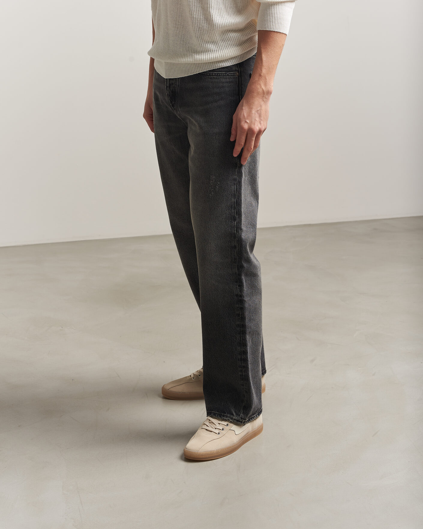 Herre | Sneakers | Stepney Workers Club | Surma S-Strike Suede Sneaker Oat