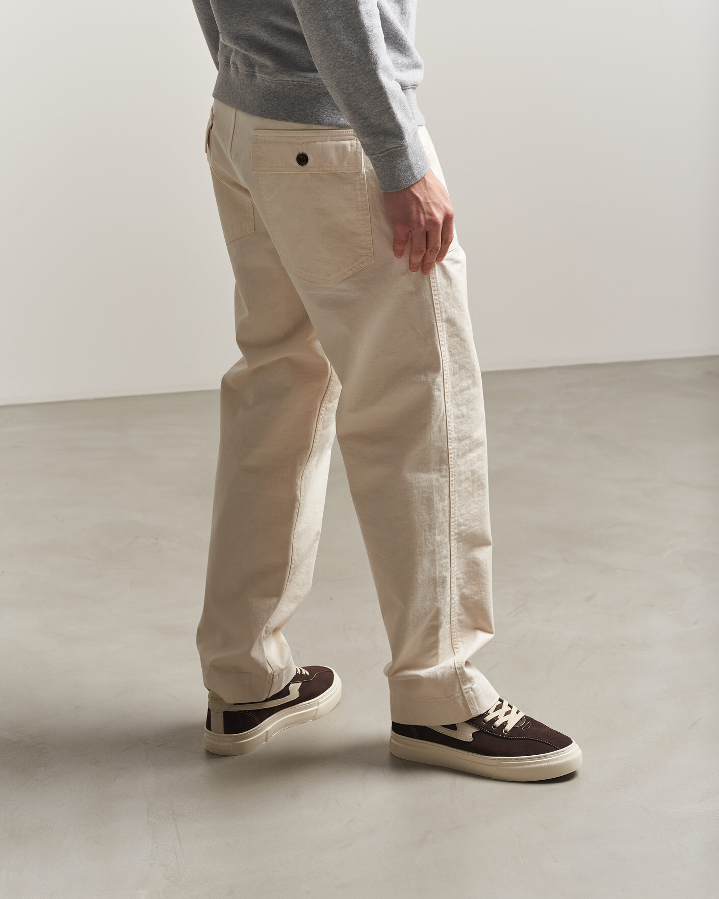 Herre | Sneakers | Stepney Workers Club | Dellow S-Strike Cupsole Suede Sneaker Dark Brown