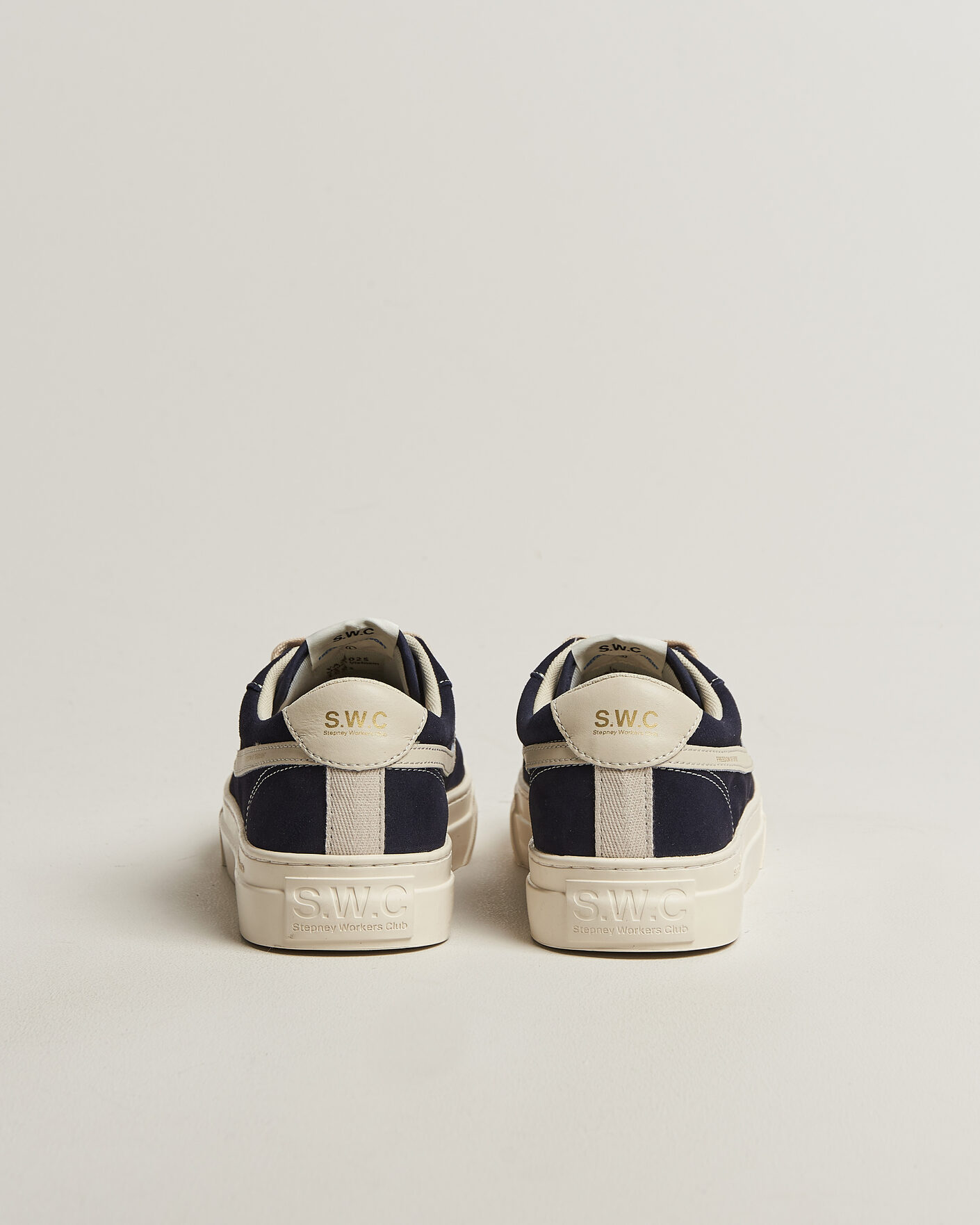 Herre | Sneakers | Stepney Workers Club | Dellow S-Strike Cupsole Suede Sneaker Navy