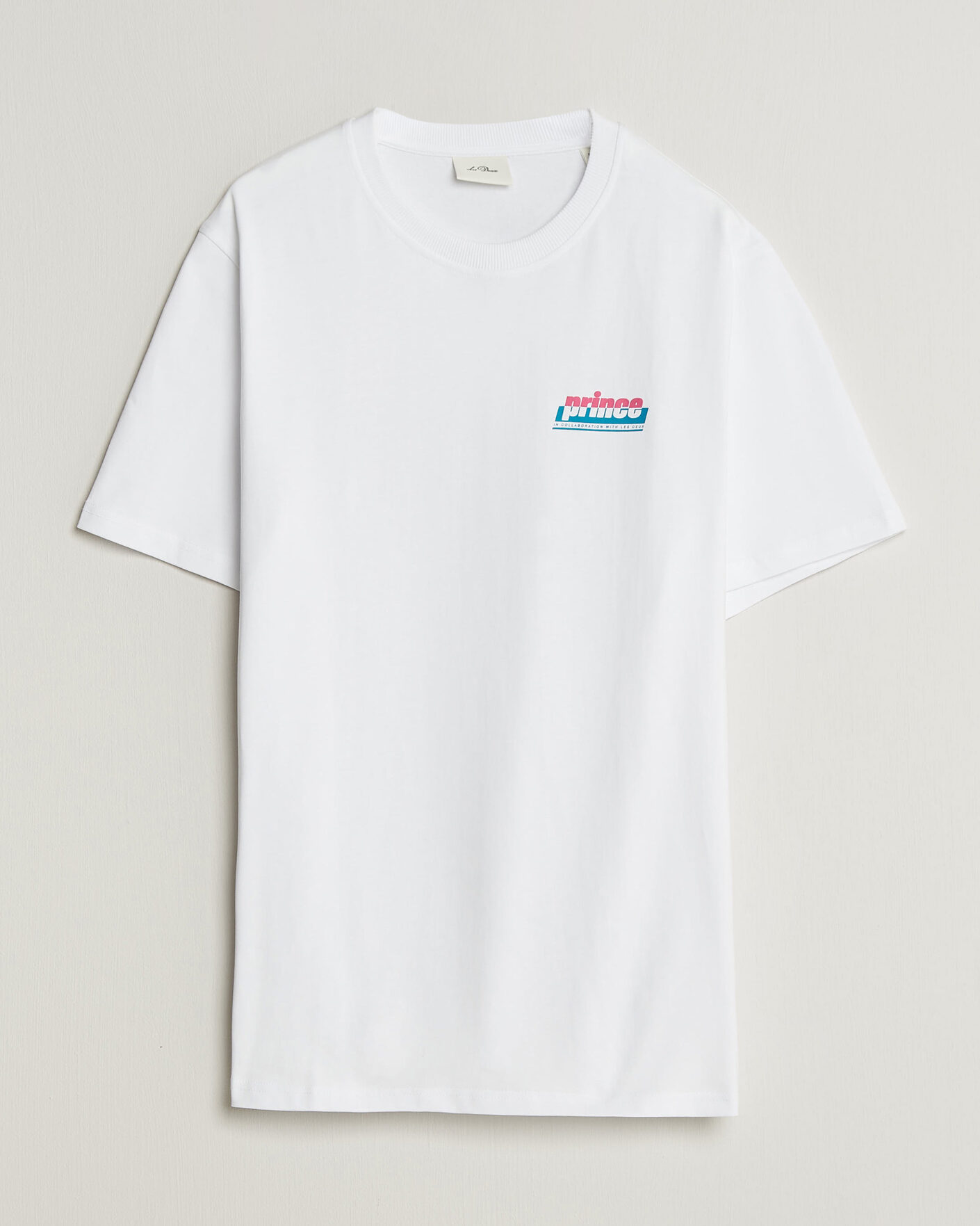 Herre | T-Shirts | LES DEUX | Prince P T-Shirt White