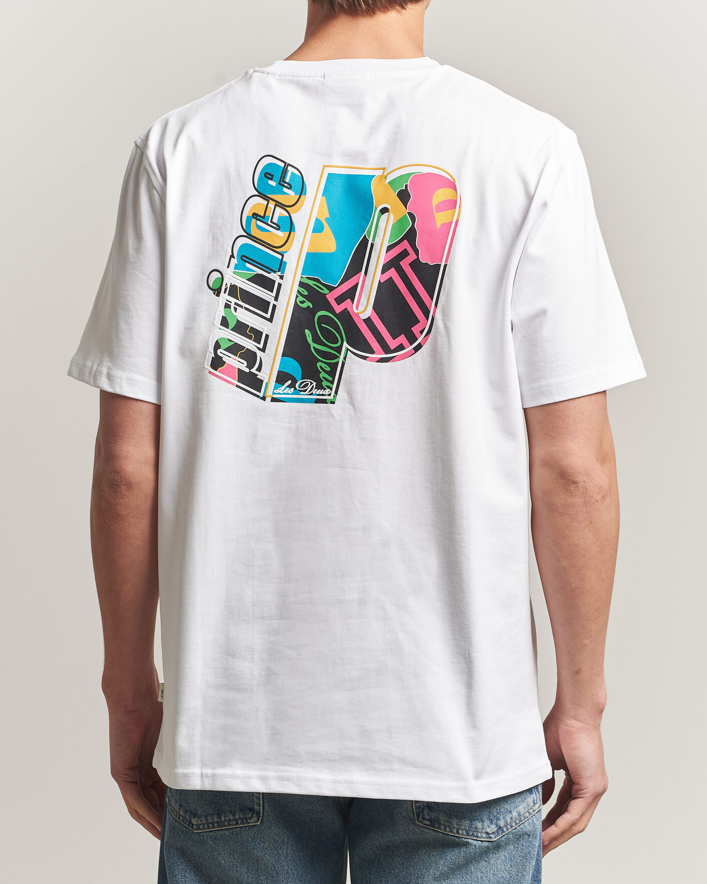 Herre | T-Shirts | LES DEUX | Prince P T-Shirt White