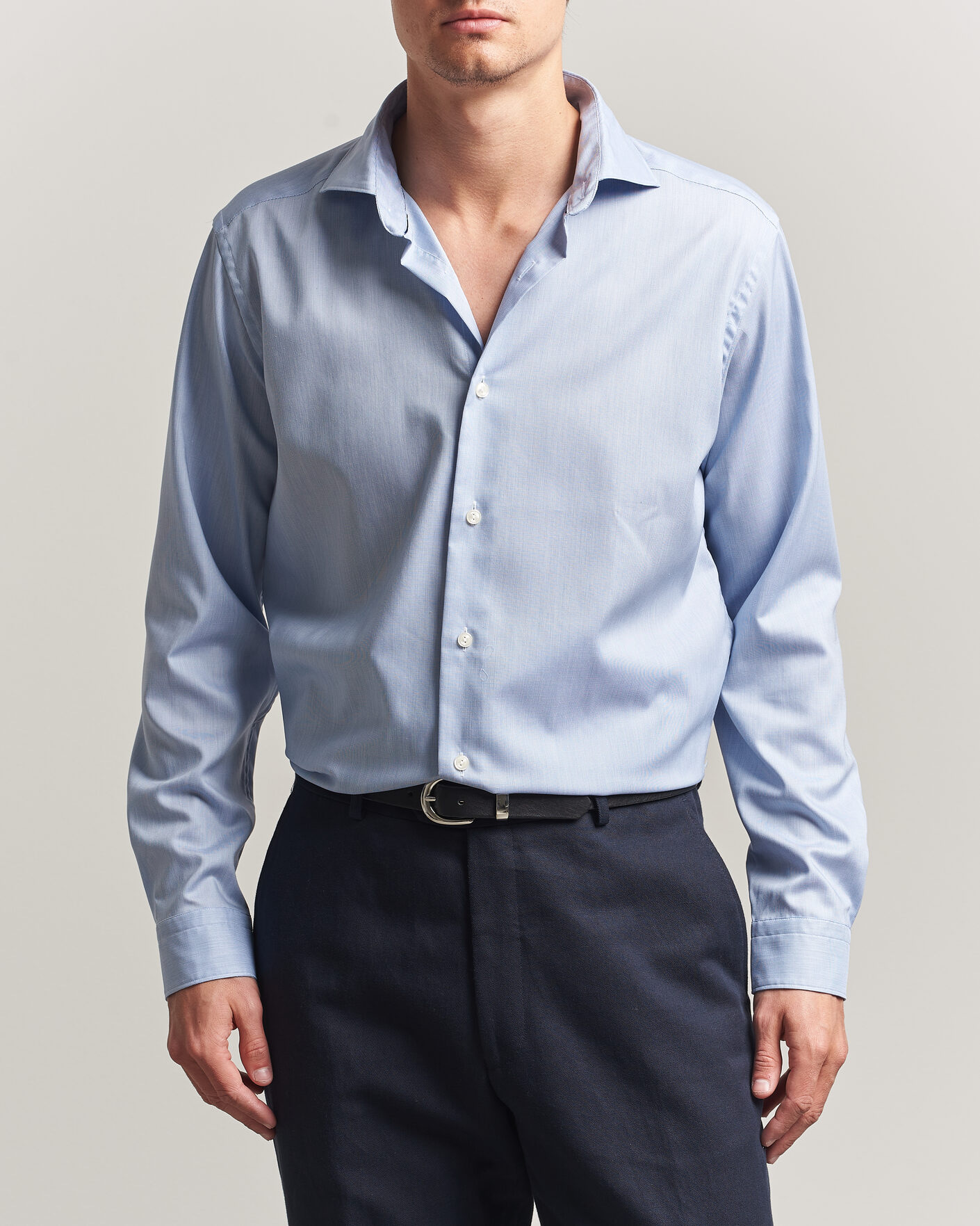 Herre | Skjorter | Eton | Casual Fit Signature Oxford Shirt Light Blue