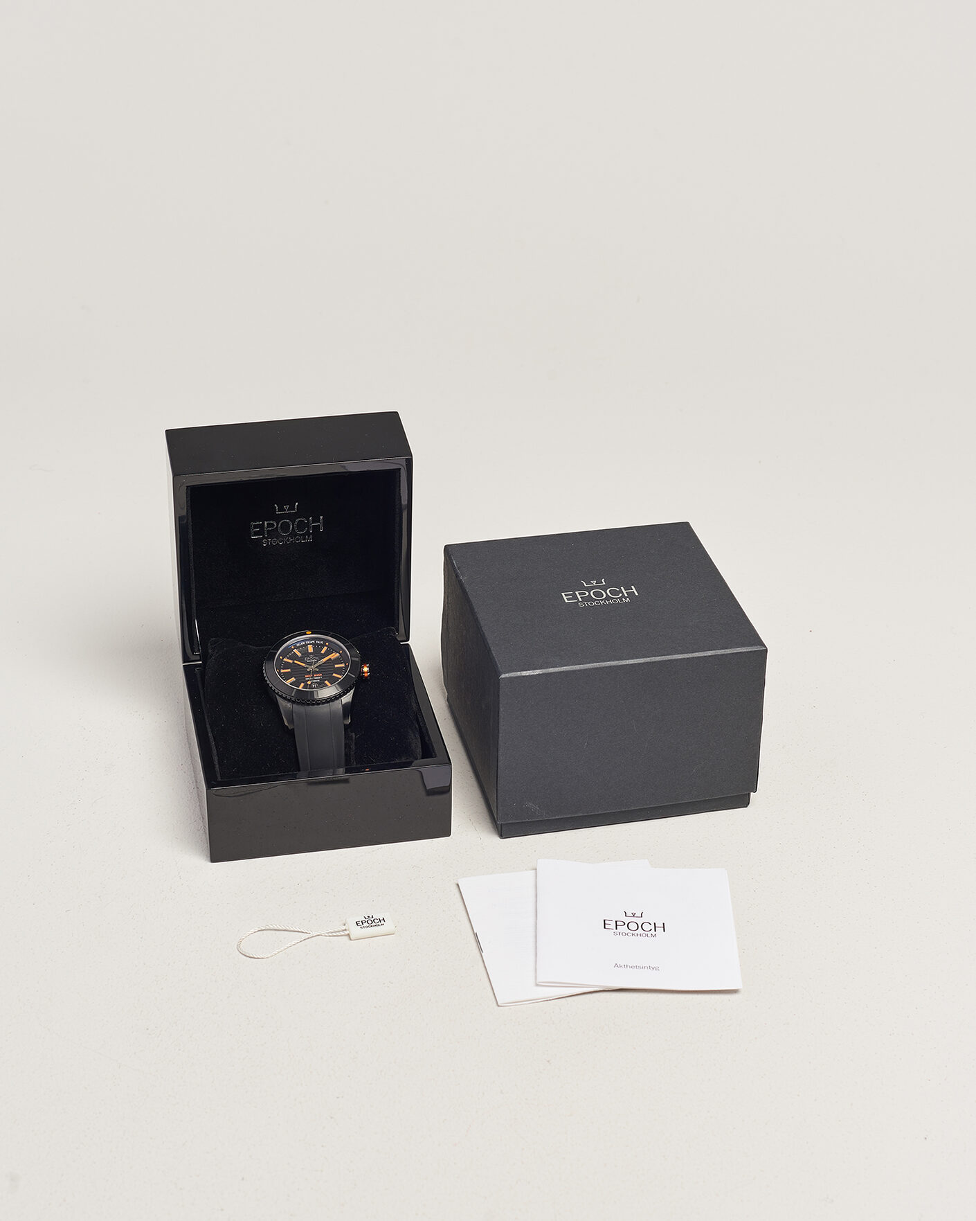 Herre | Pre-Owned & Vintage Watches | Epoch Pre-Owned | Deep Diver DLC Orange LE 