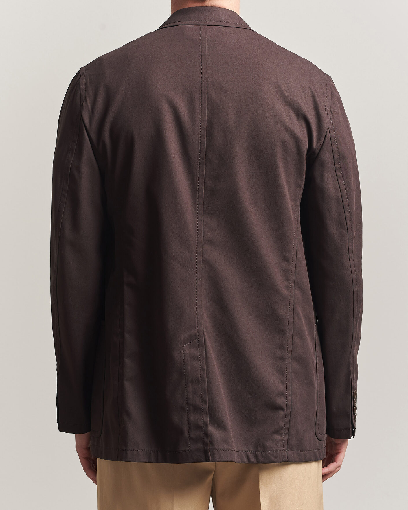 Herre | Blazere & jakker | Filippa K | Reese Cotton Double Breasted Blazer Dark Chocolate