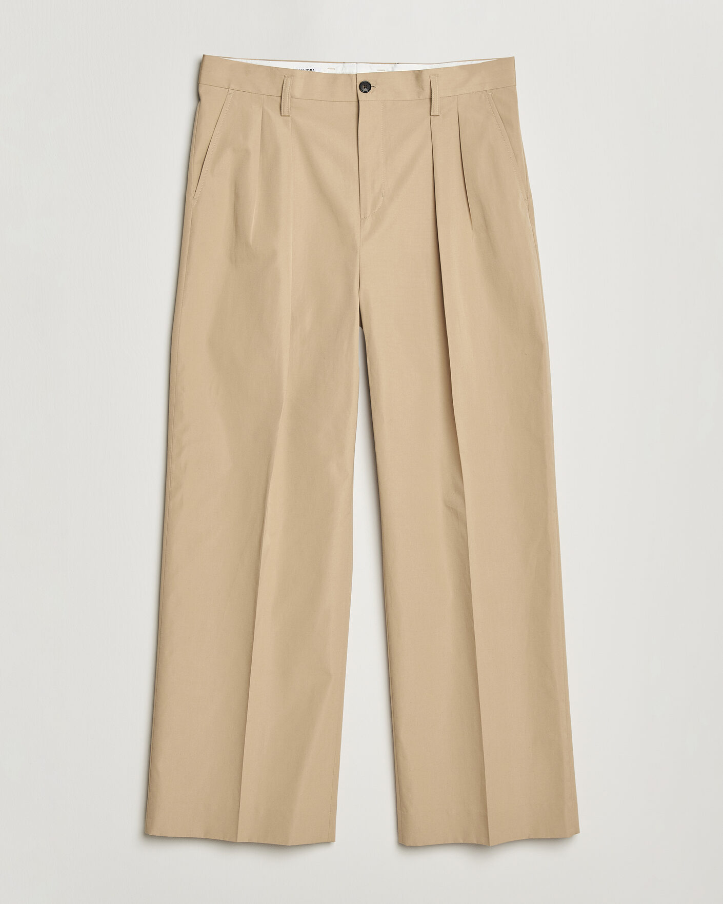 Herre |  | Filippa K | Milo Cotton Trousers Canvas Beige