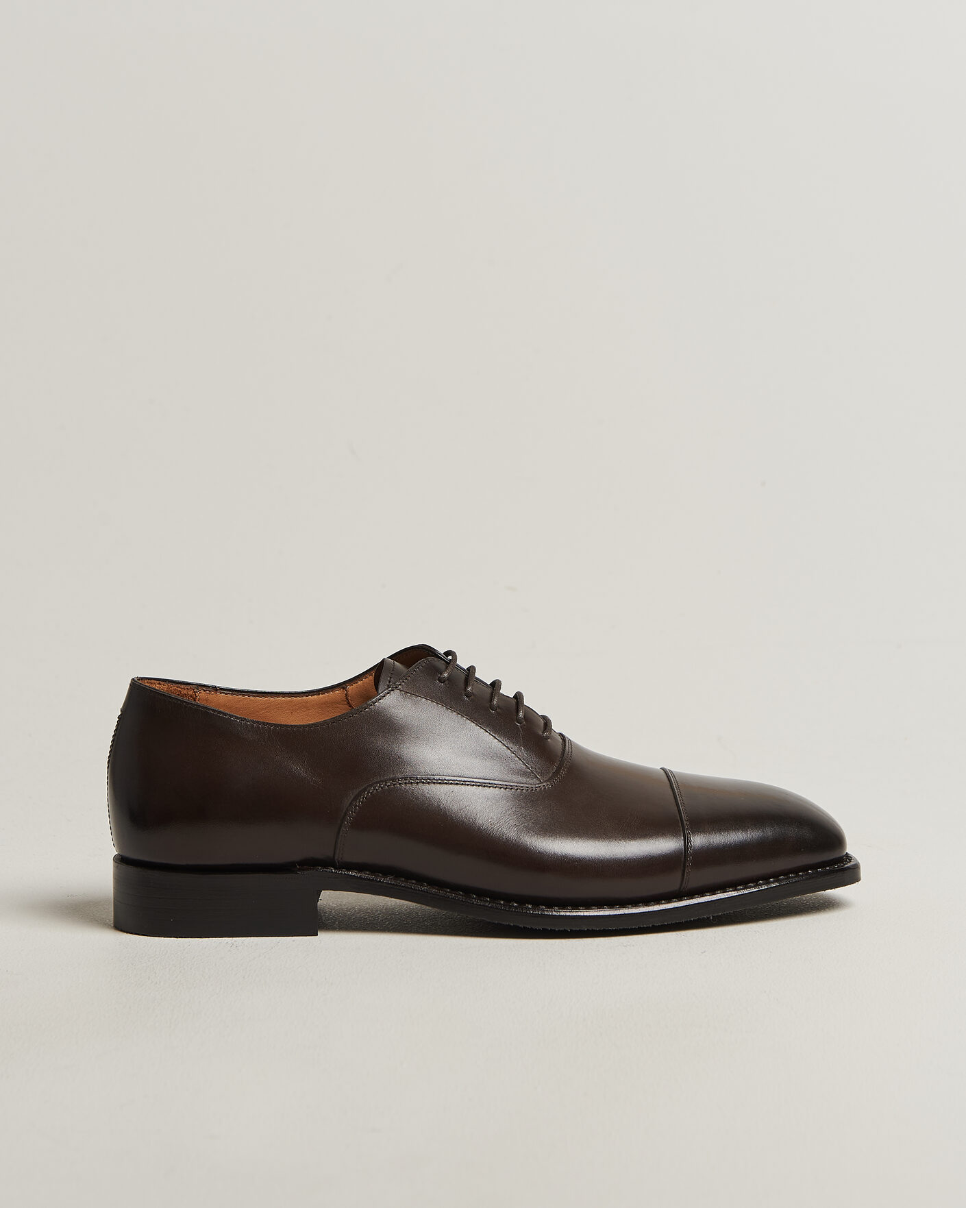 Herre | Oxfords | Myrqvist | Äppelviken II Oxford Dark Brown Calf