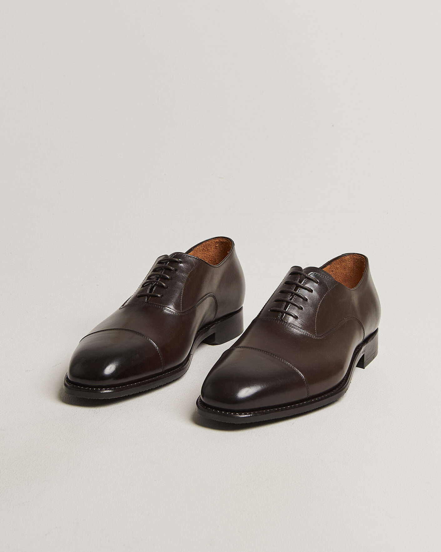 Herre | Oxfords | Myrqvist | Äppelviken II Oxford Dark Brown Calf