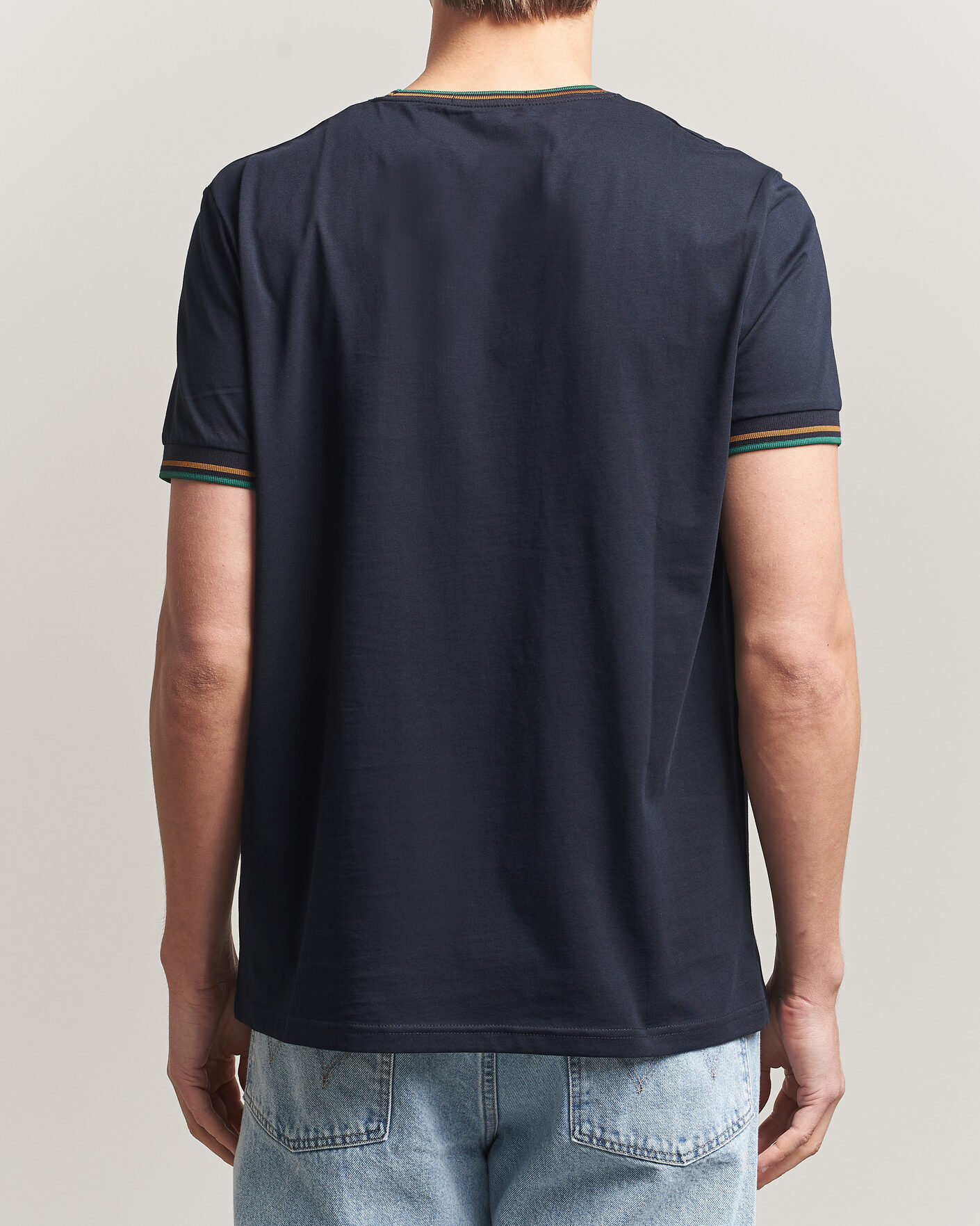 Herre | T-Shirts | Fred Perry | Twin Tipped T-Shirt Navy