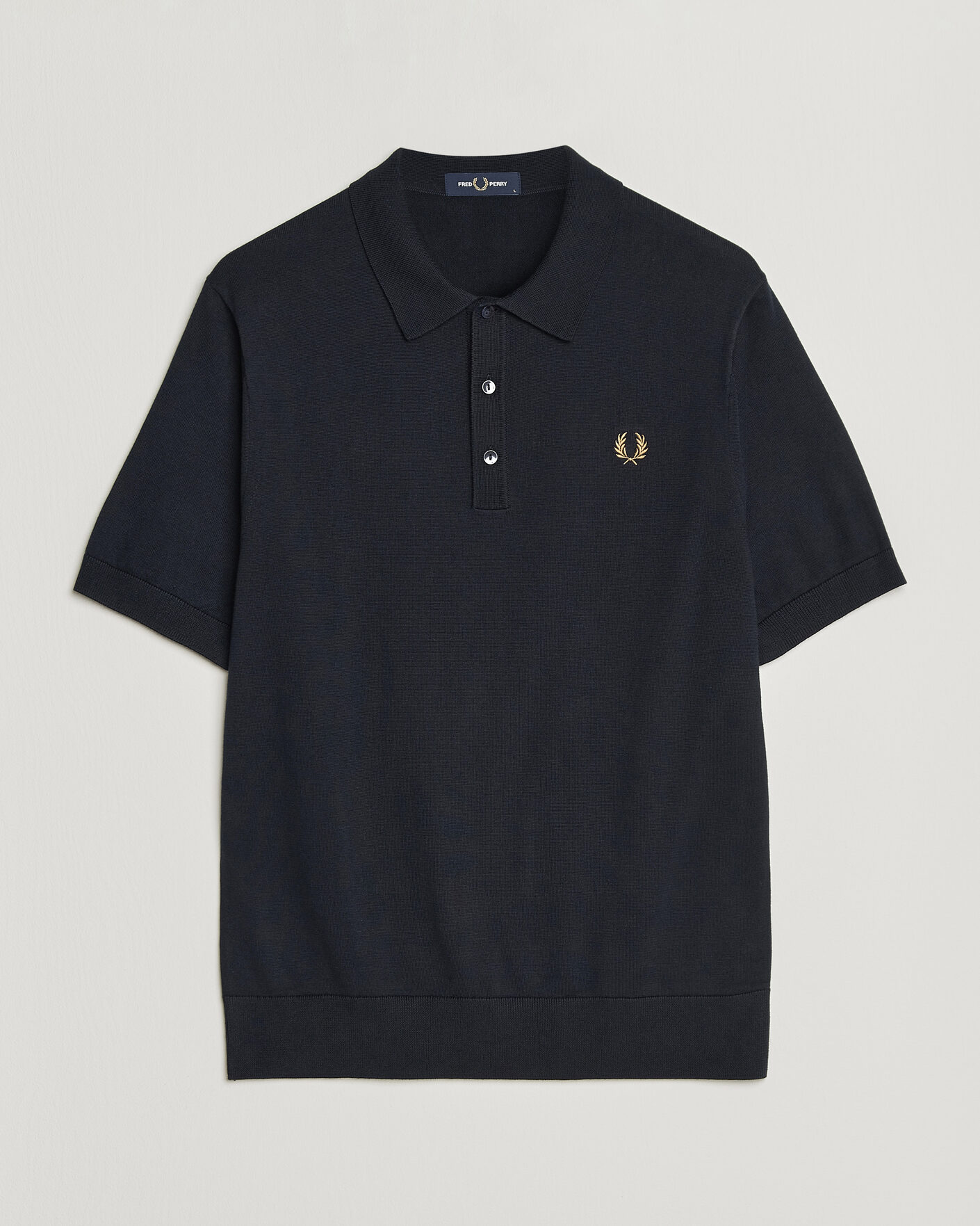 Herre | Polotrøjer | Fred Perry | Cotton Knitted Polo Navy