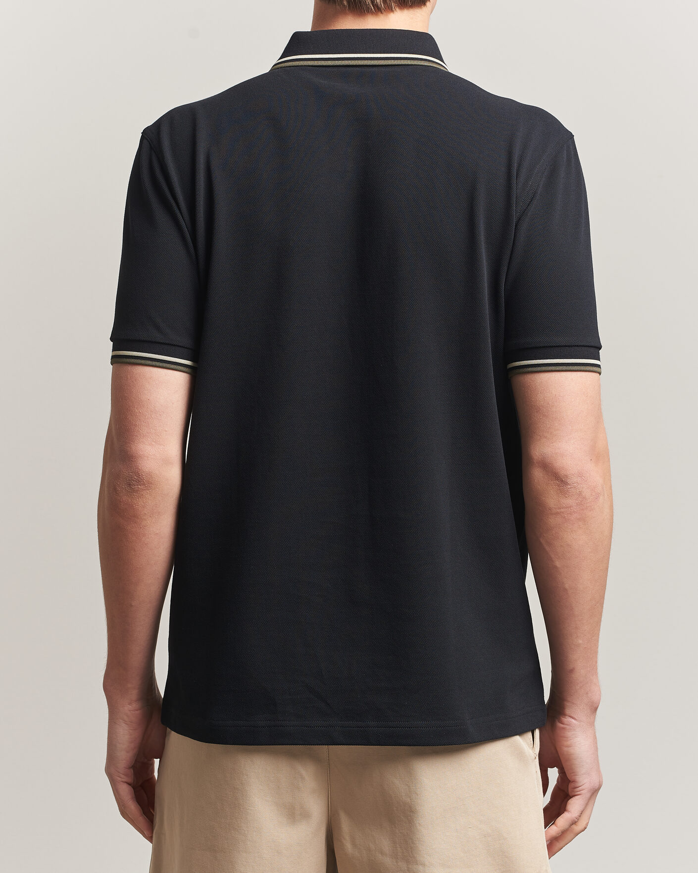 Herre | Polotrøjer | Fred Perry | Twin Tipped Polo Shirt Black