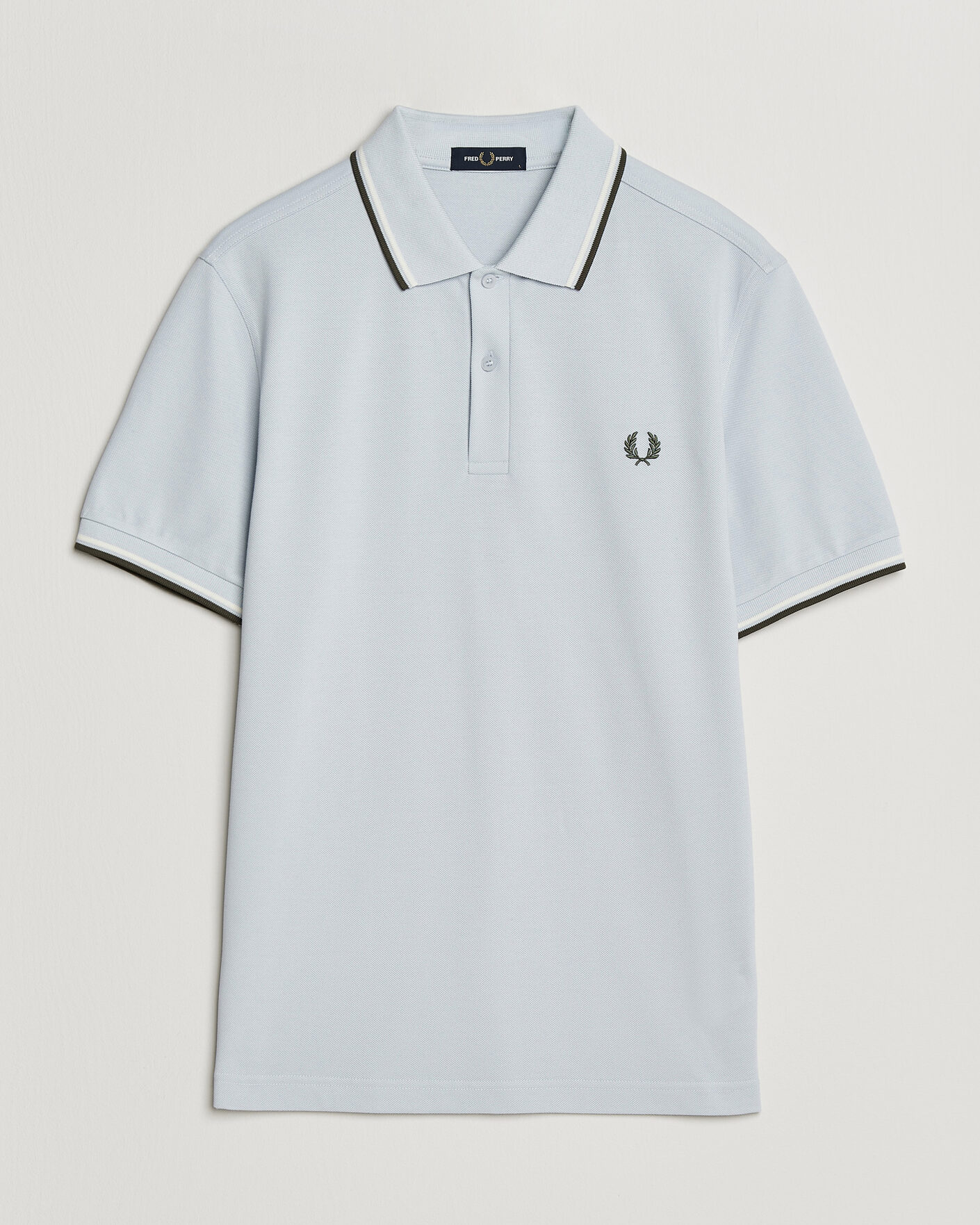 Herre | Polotrøjer | Fred Perry | Twin Tipped Polo Shirt Dusky Blue