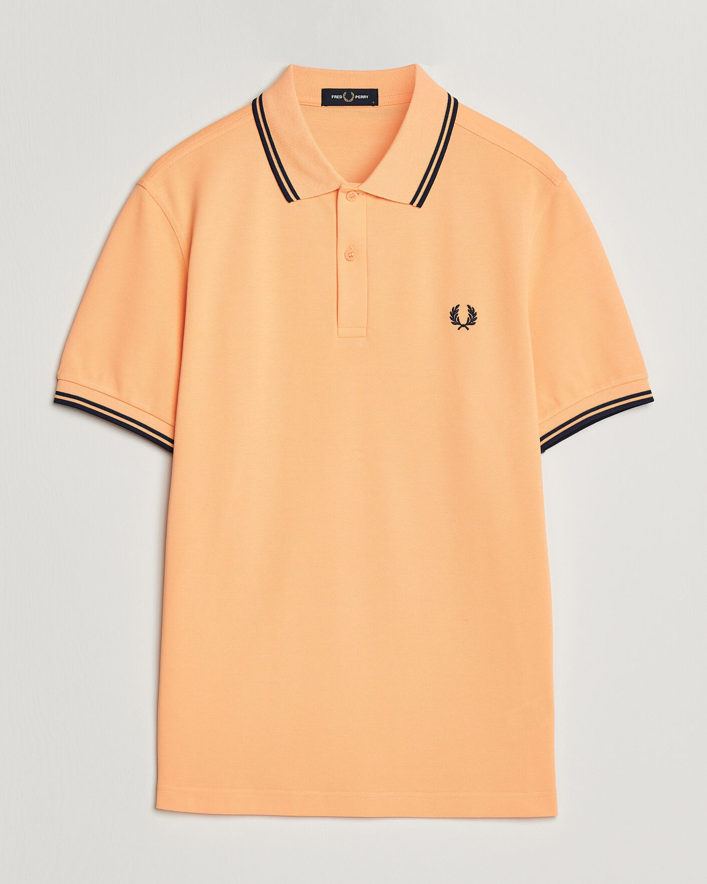 Herre | Polotrøjer | Fred Perry | Twin Tipped Polo Shirt Peach