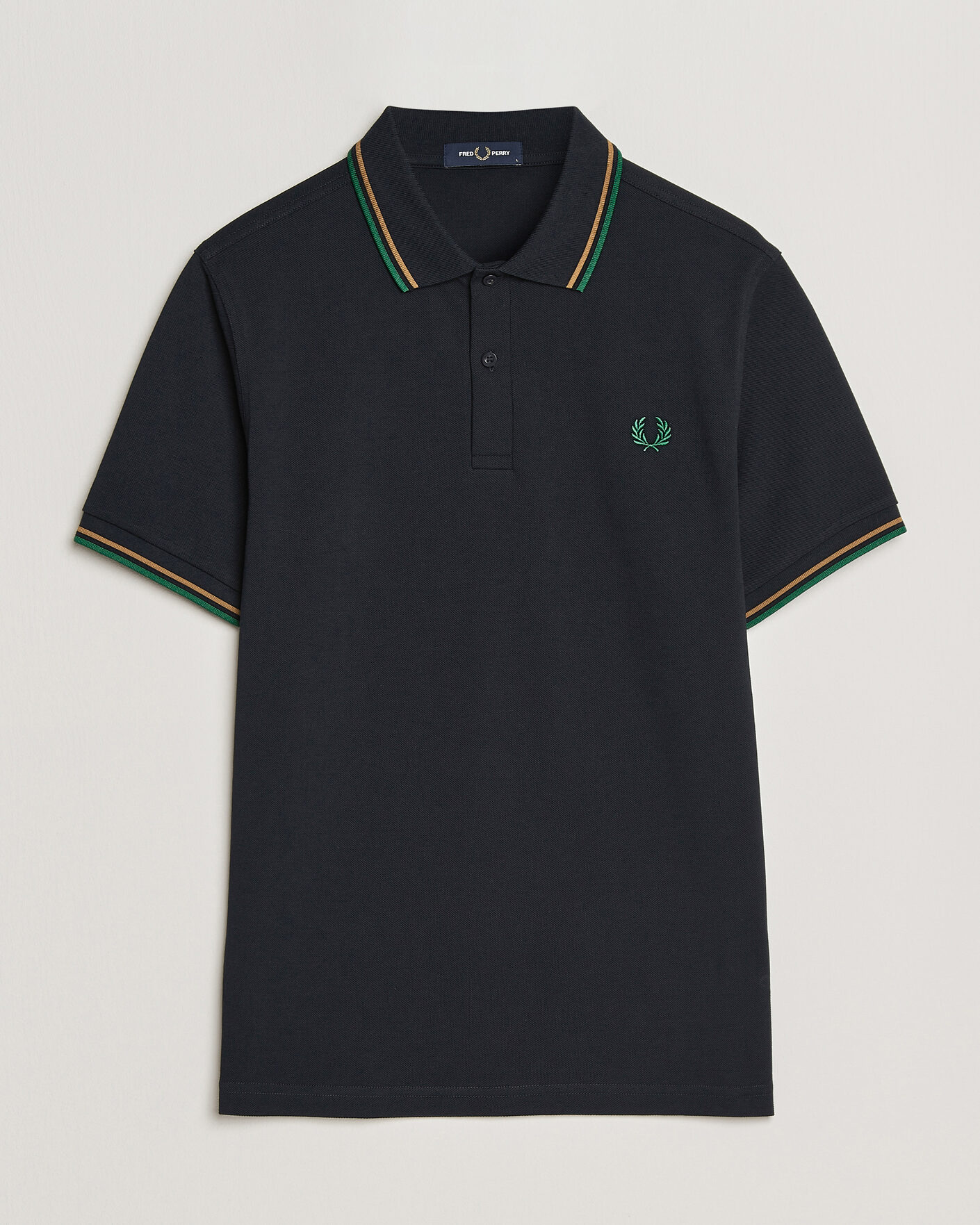 Herre | Polotrøjer | Fred Perry | Twin Tipped Polo Shirt Navy