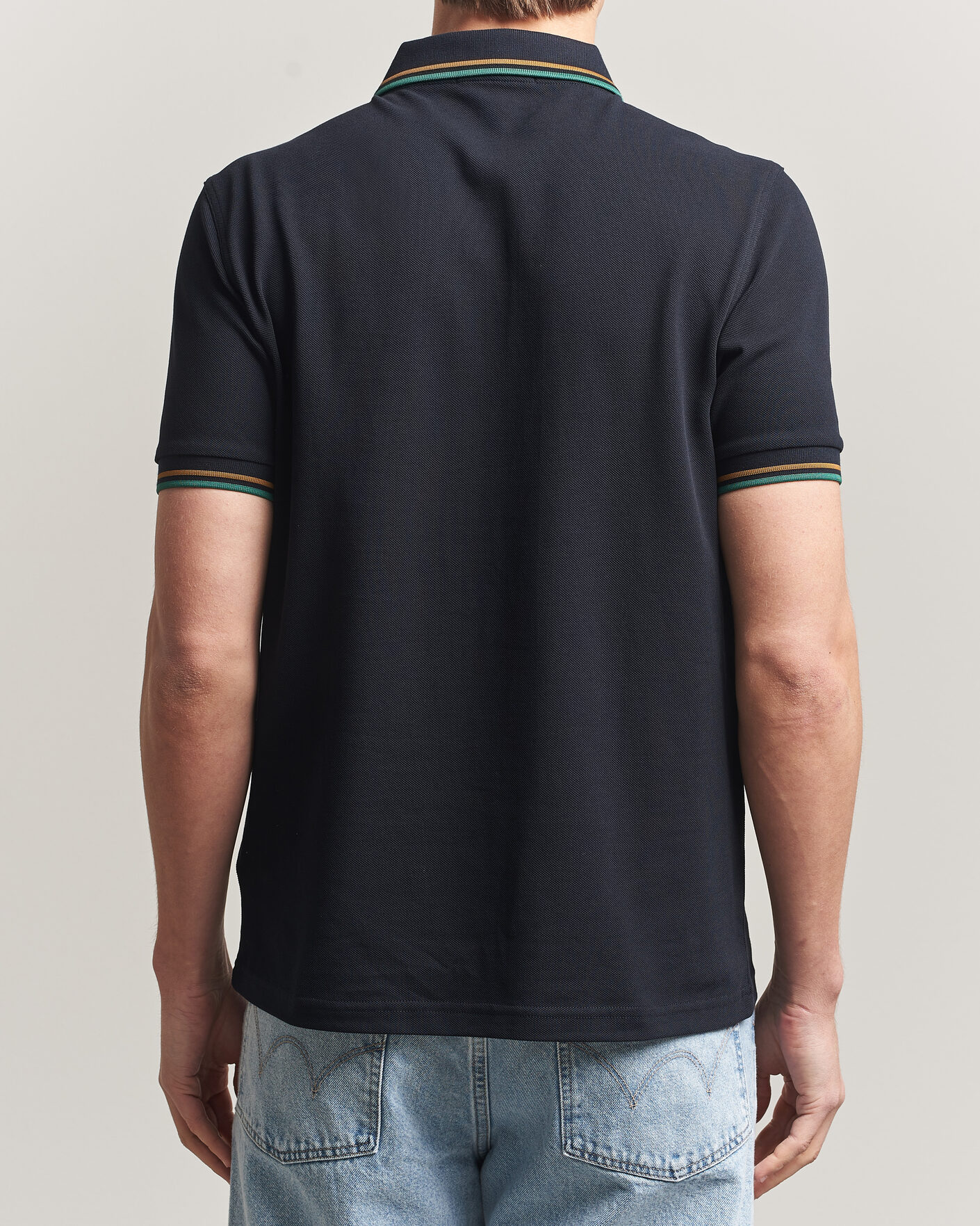 Herre | Polotrøjer | Fred Perry | Twin Tipped Polo Shirt Navy