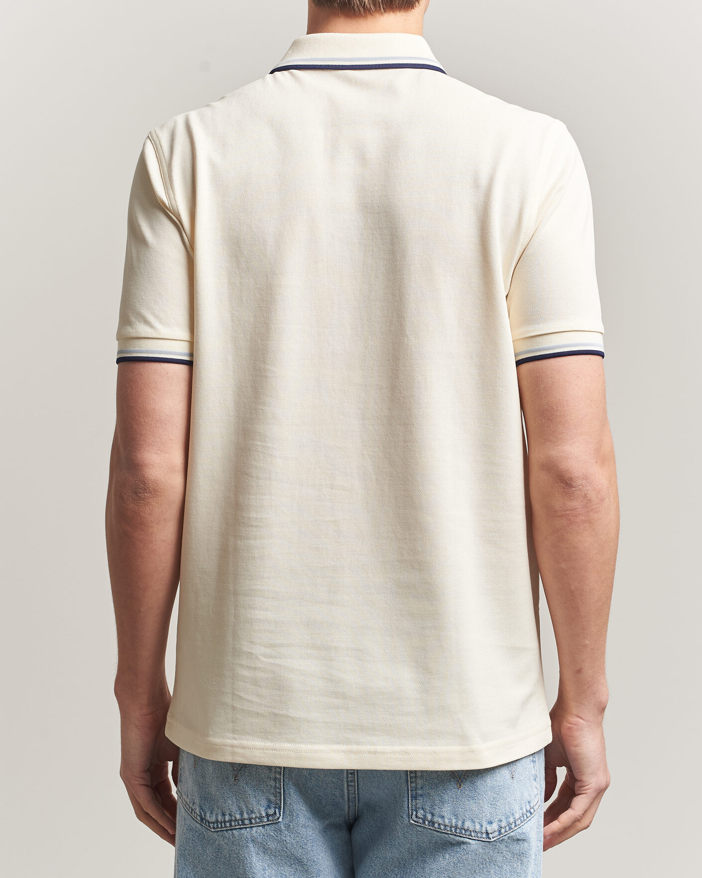 Herre | Polotrøjer | Fred Perry | Twin Tipped Polo Shirt Ecru