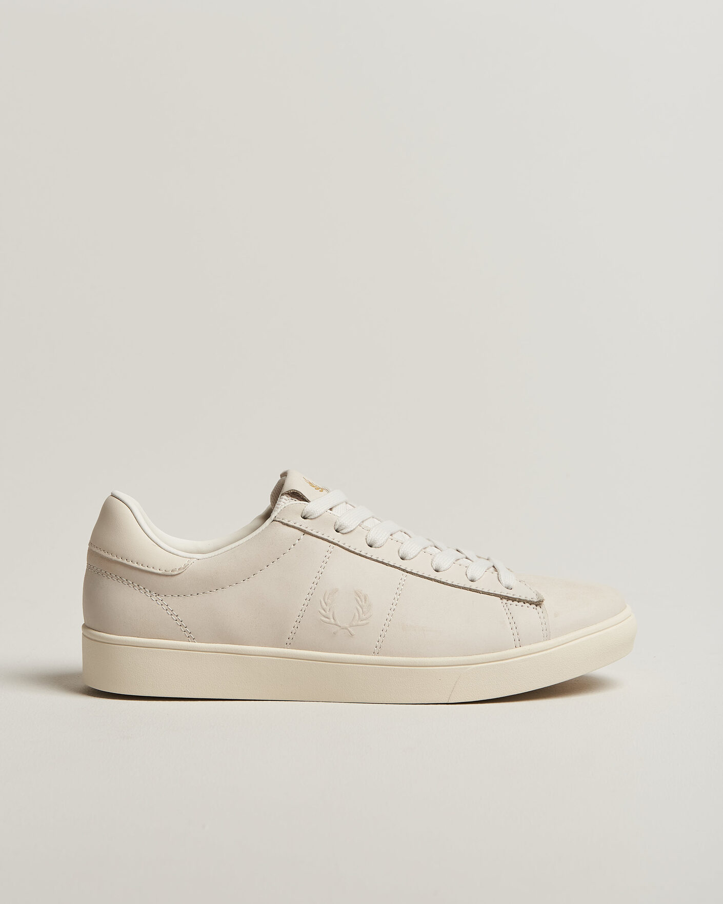 Herre | Sneakers | Fred Perry | Spencer Nubuck Sneaker Snow White