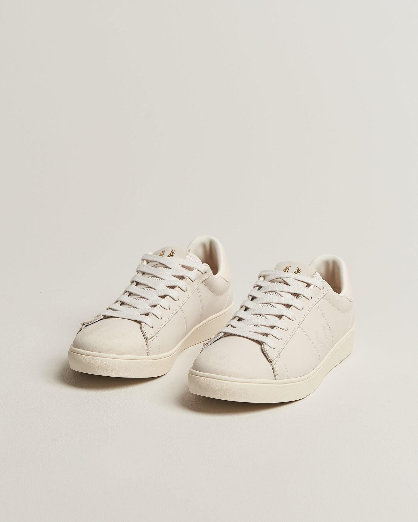 Herre | Sneakers | Fred Perry | Spencer Nubuck Sneaker Snow White