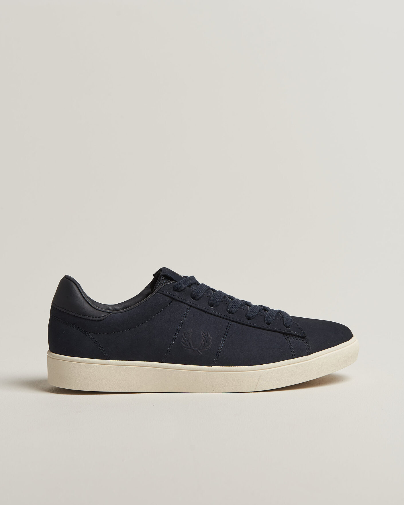 Herre | Sneakers | Fred Perry | Spencer Nubuck Sneaker Navy