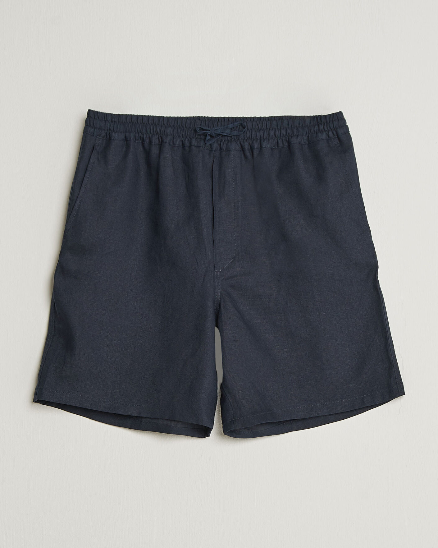 Herre | Shorts | J.Lindeberg | Joff Linen Drawstring Shorts Navy