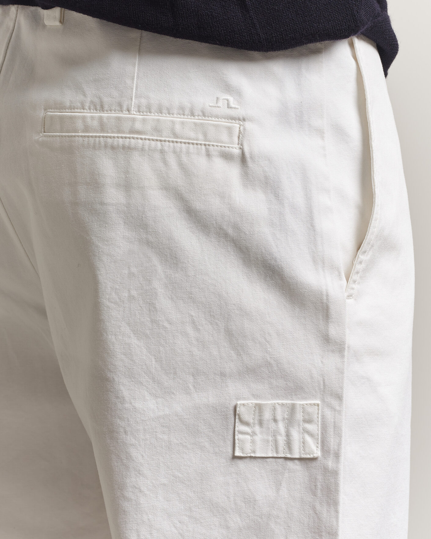 Herre | Bukser | J.Lindeberg | Devyn Cotton Twill Pants White