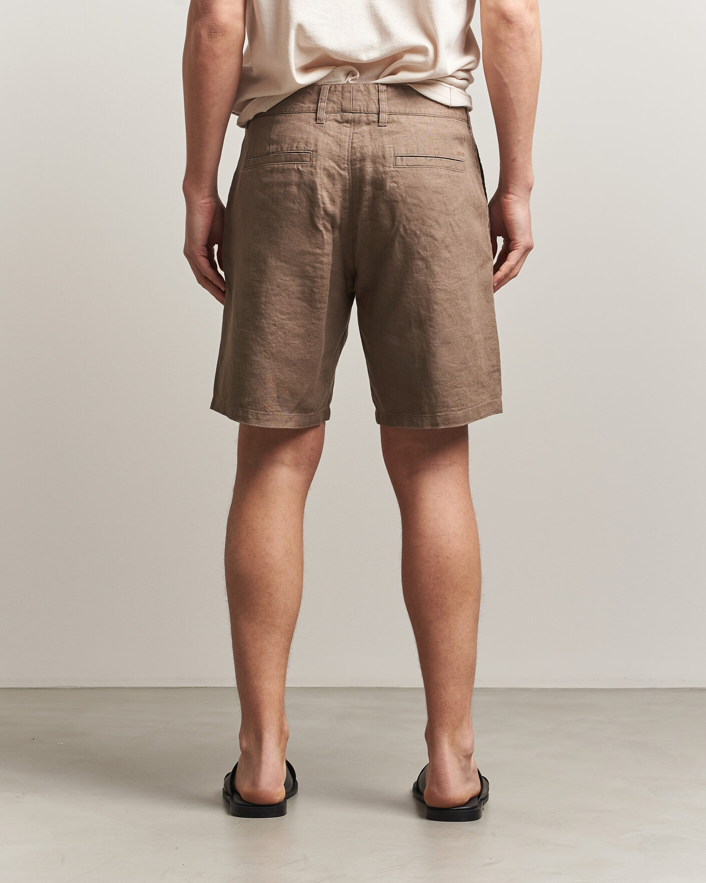 Herre | Shorts | NN07 | Aden Linen Shorts Clay Mirage