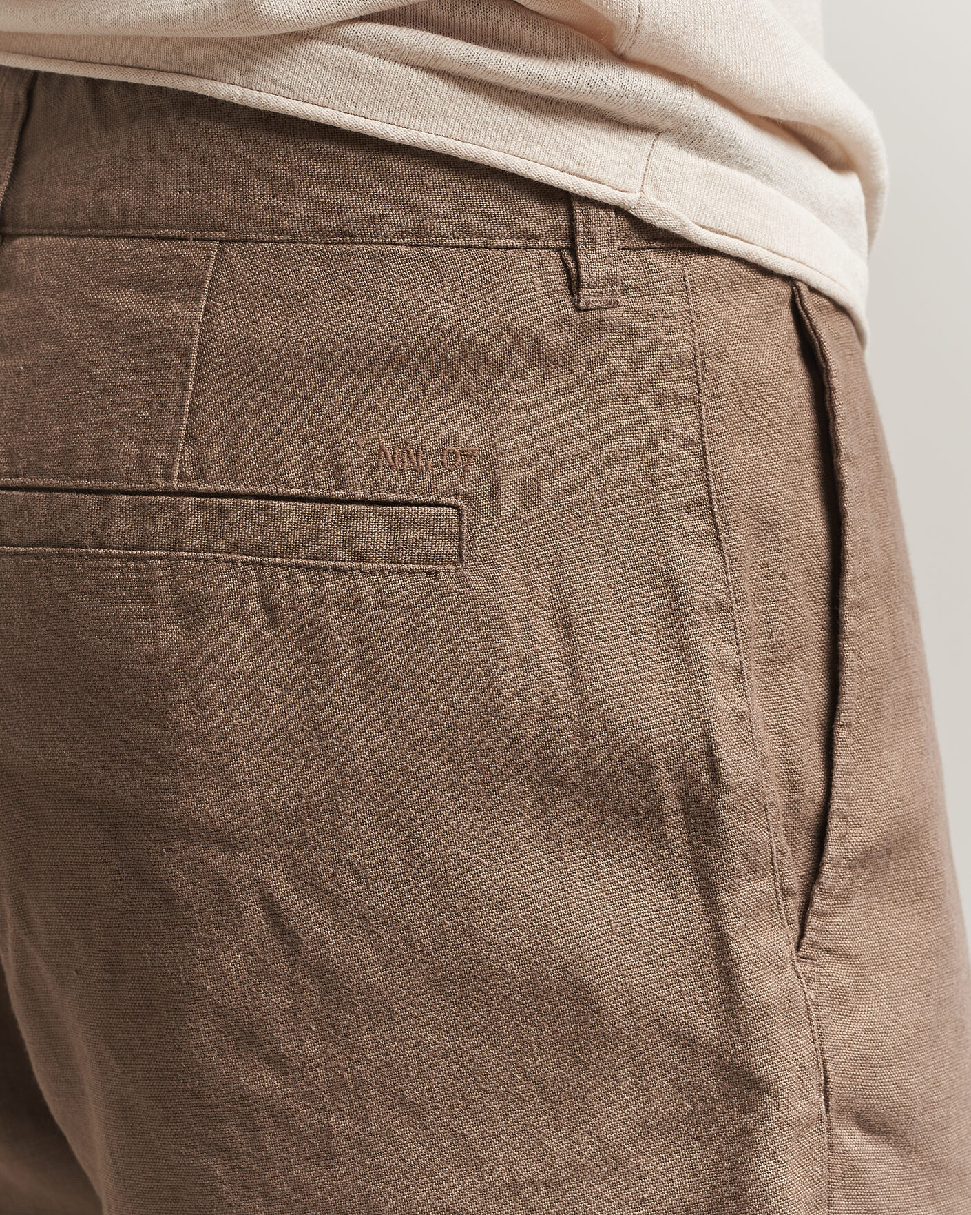 Herre | Shorts | NN07 | Aden Linen Shorts Clay Mirage