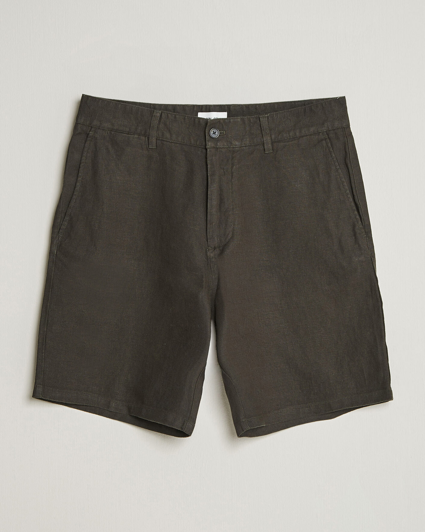 Herre |  | NN07 | Aden Linen Shorts Dark Army