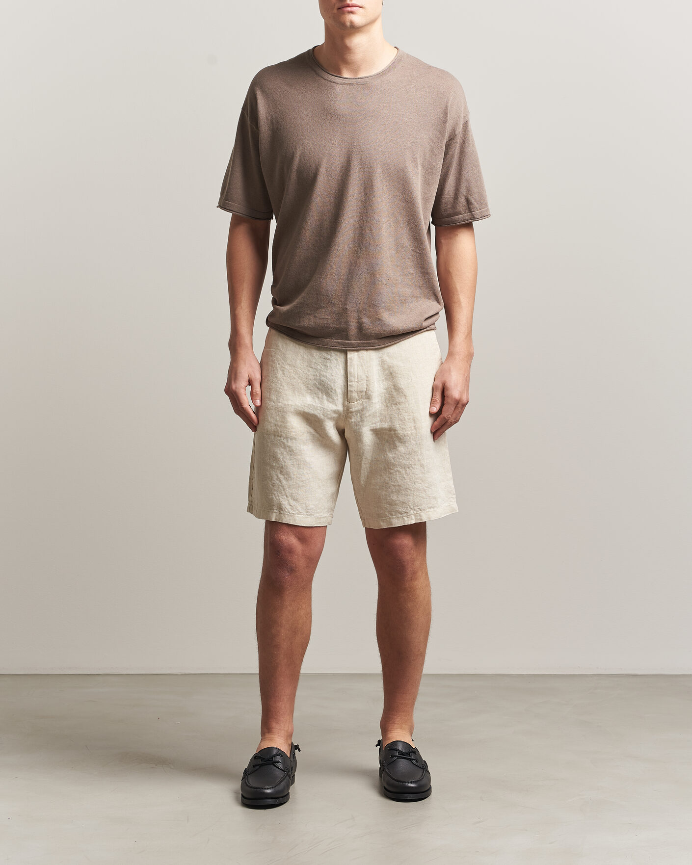 Herre | Shorts | NN07 | Aden Linen Shorts Oat