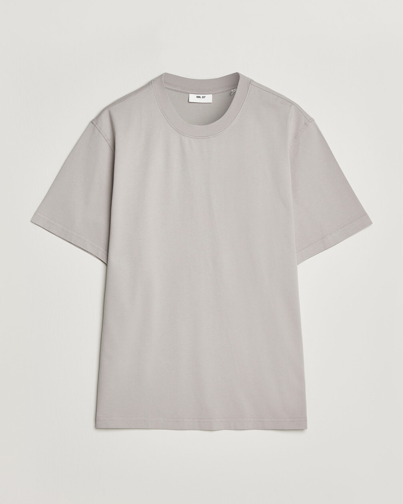 Herre | T-Shirts | NN07 | Adam Crew Neck T-Shirt Moon Dust
