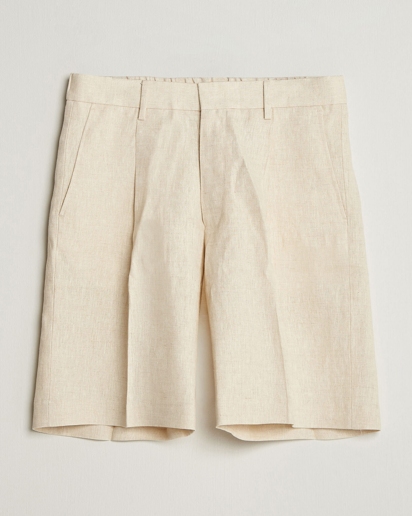 Herre | Shorts | NN07 | Kay Relaxed Fit Linen Drawstring Shorts Oat
