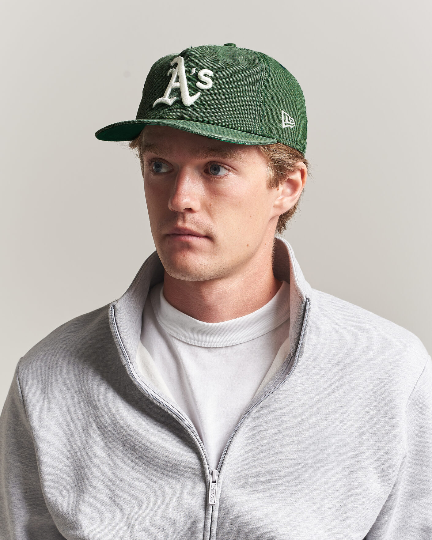 Herre | Hatte & kasketter | New Era | 9Twenty Washed Cotton Cap Oakland Athletics