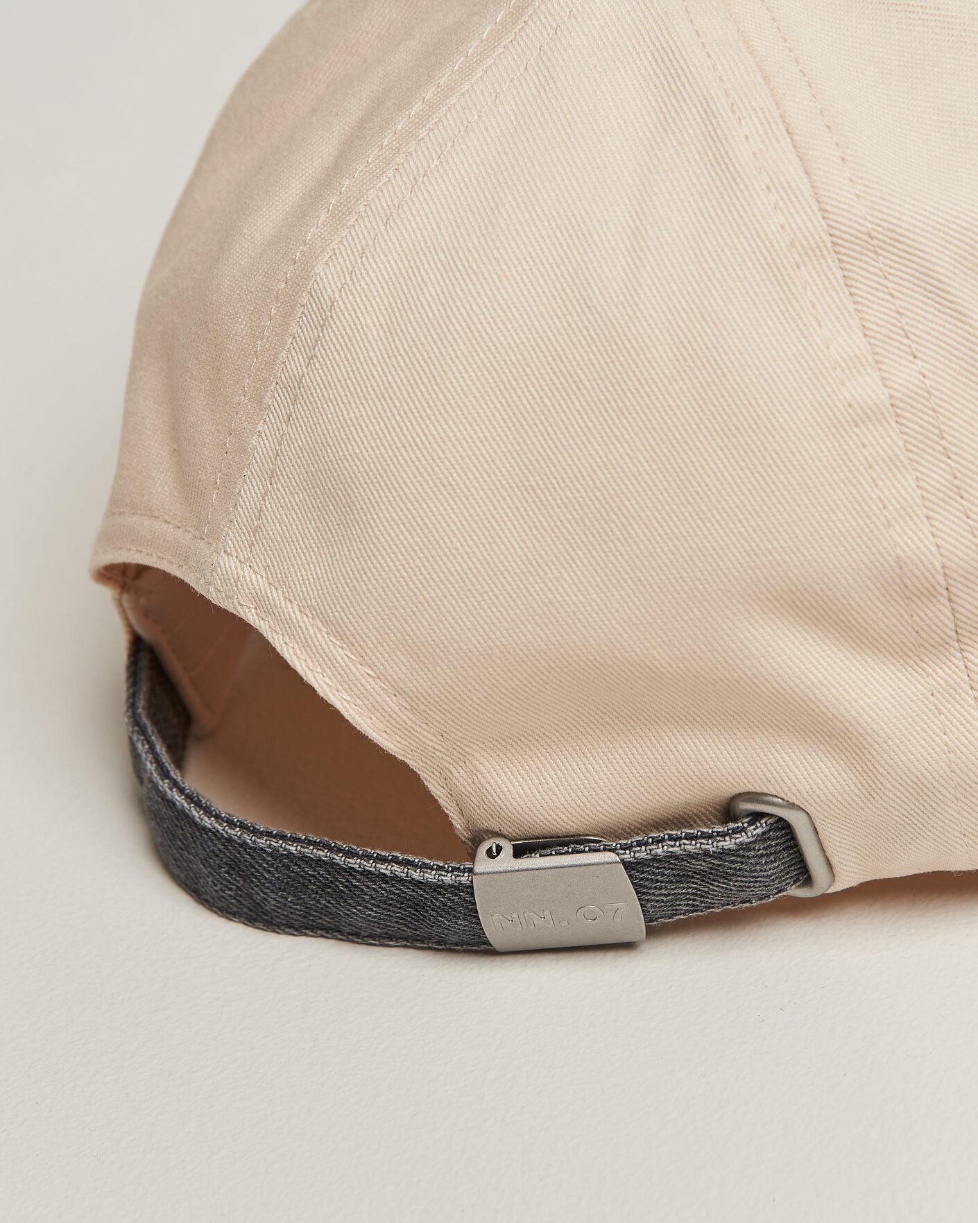 Herre | Hatte & kasketter | NN07 | Logo Cap Grey Denim